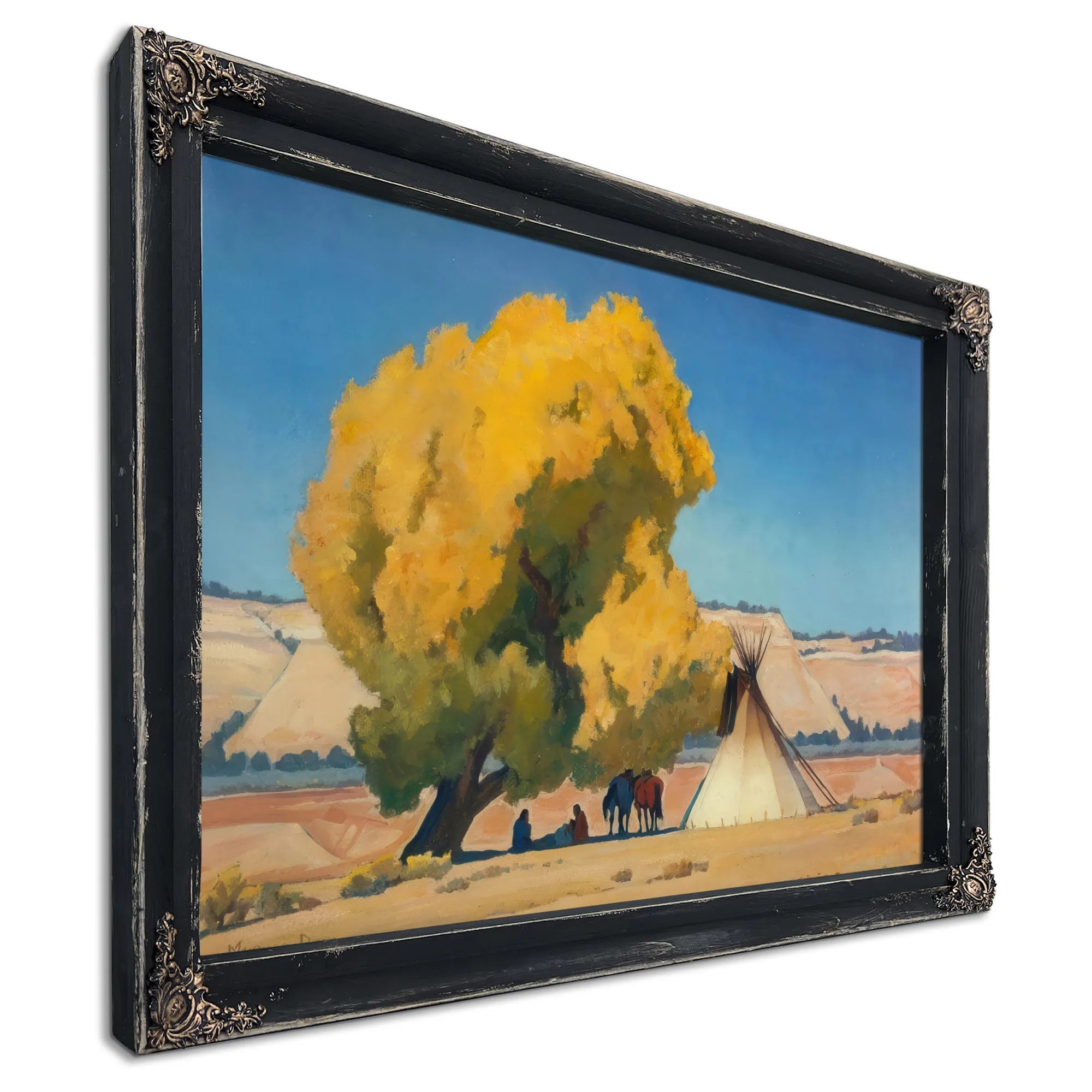 Lazy Autumn By Maynard Dixon Fine Art Print