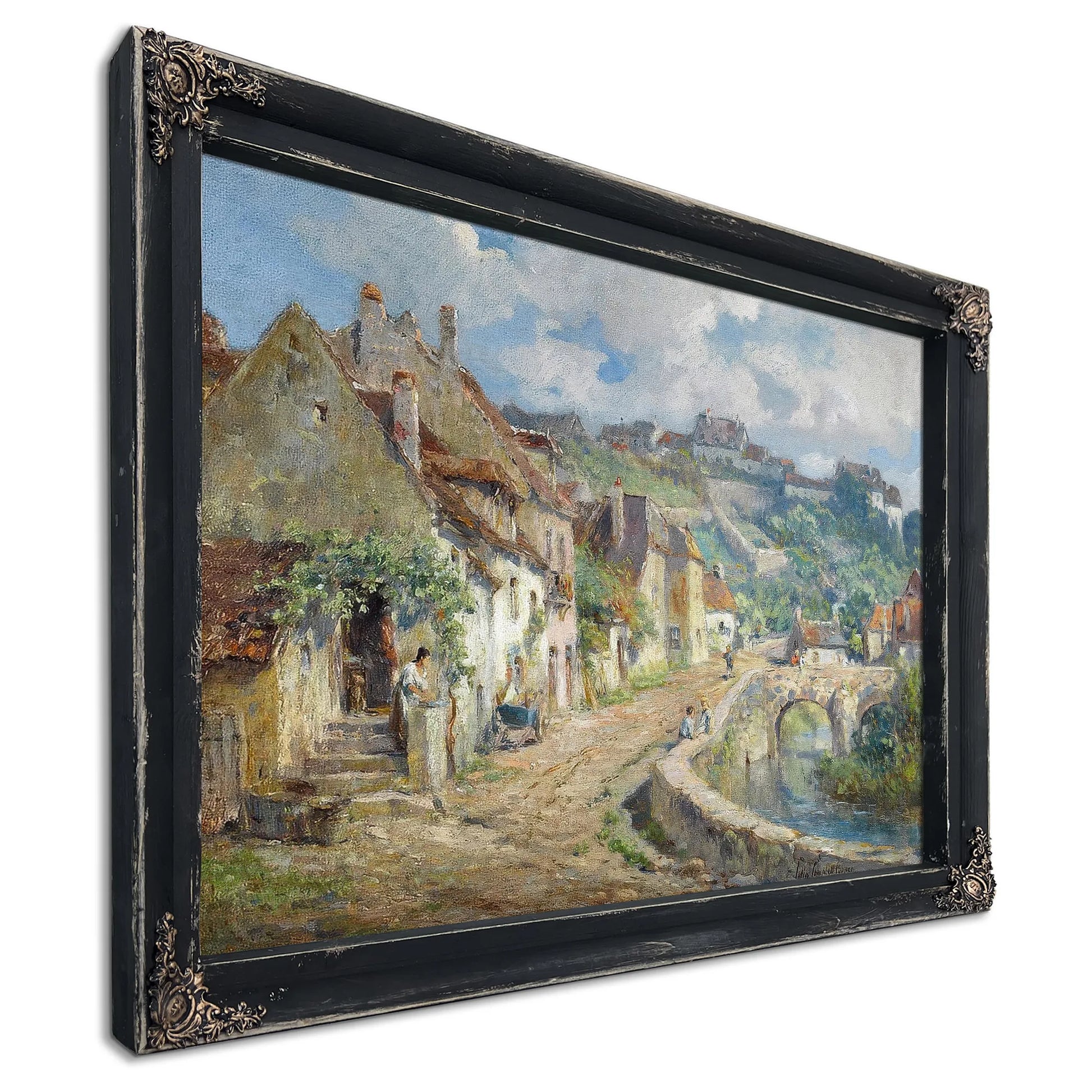 French Village By Colin Campbell Cooper Fine Art Print
