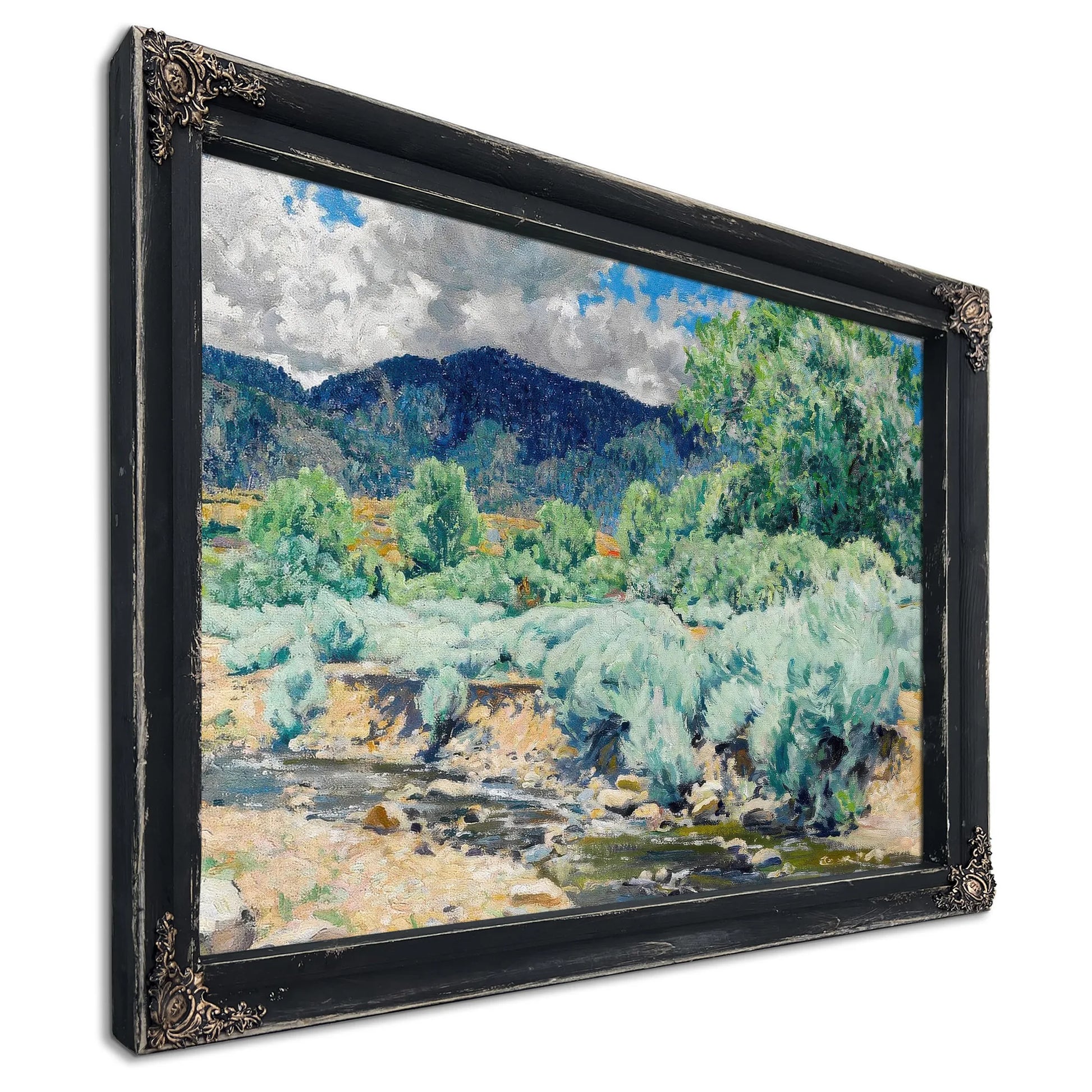 Greasewood, Santa Fe River By Walter Ufer Fine Art Print