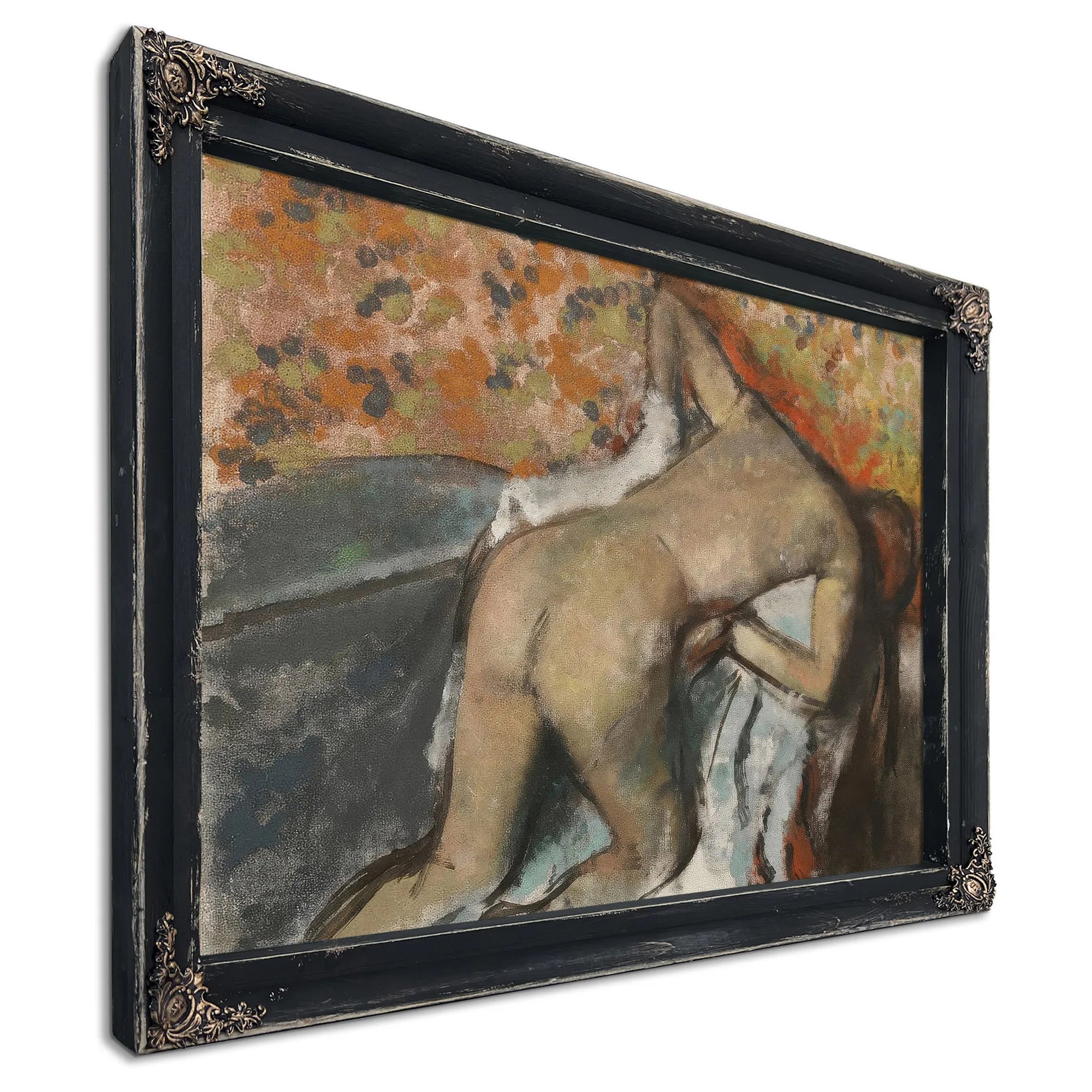 After The Bath, Woman Drying Herself (Après Le Bain, Femme S'essuyant) By Edgar Degas Fine Art Print