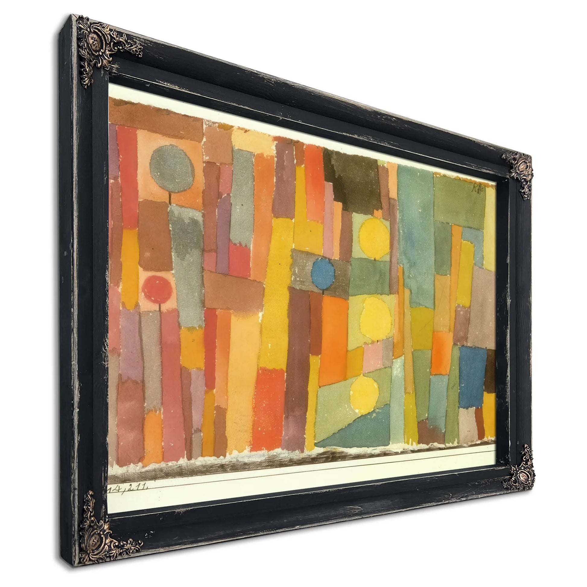 In The Style Of Kairouan Transferred To The Moderate 1914 211 By Paul Klee Fine Art Print