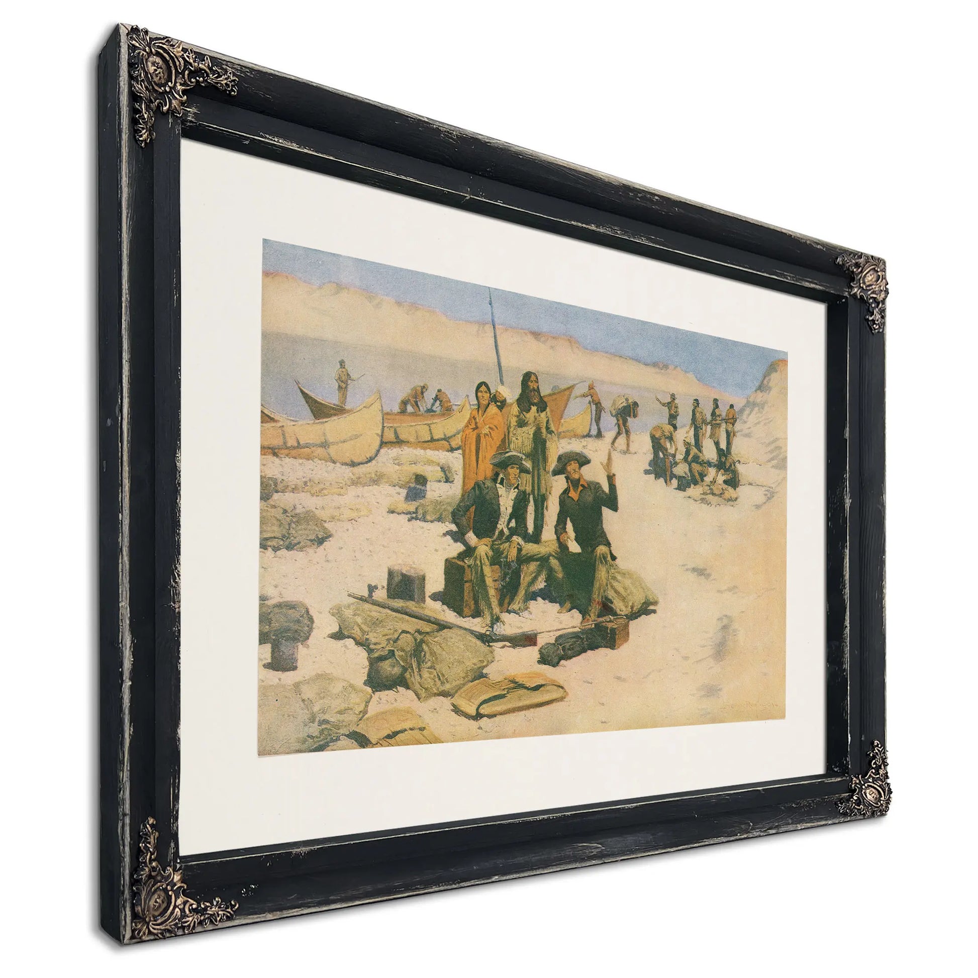 The Great Explorers Viii Lewis And Clark by Frederic Remington