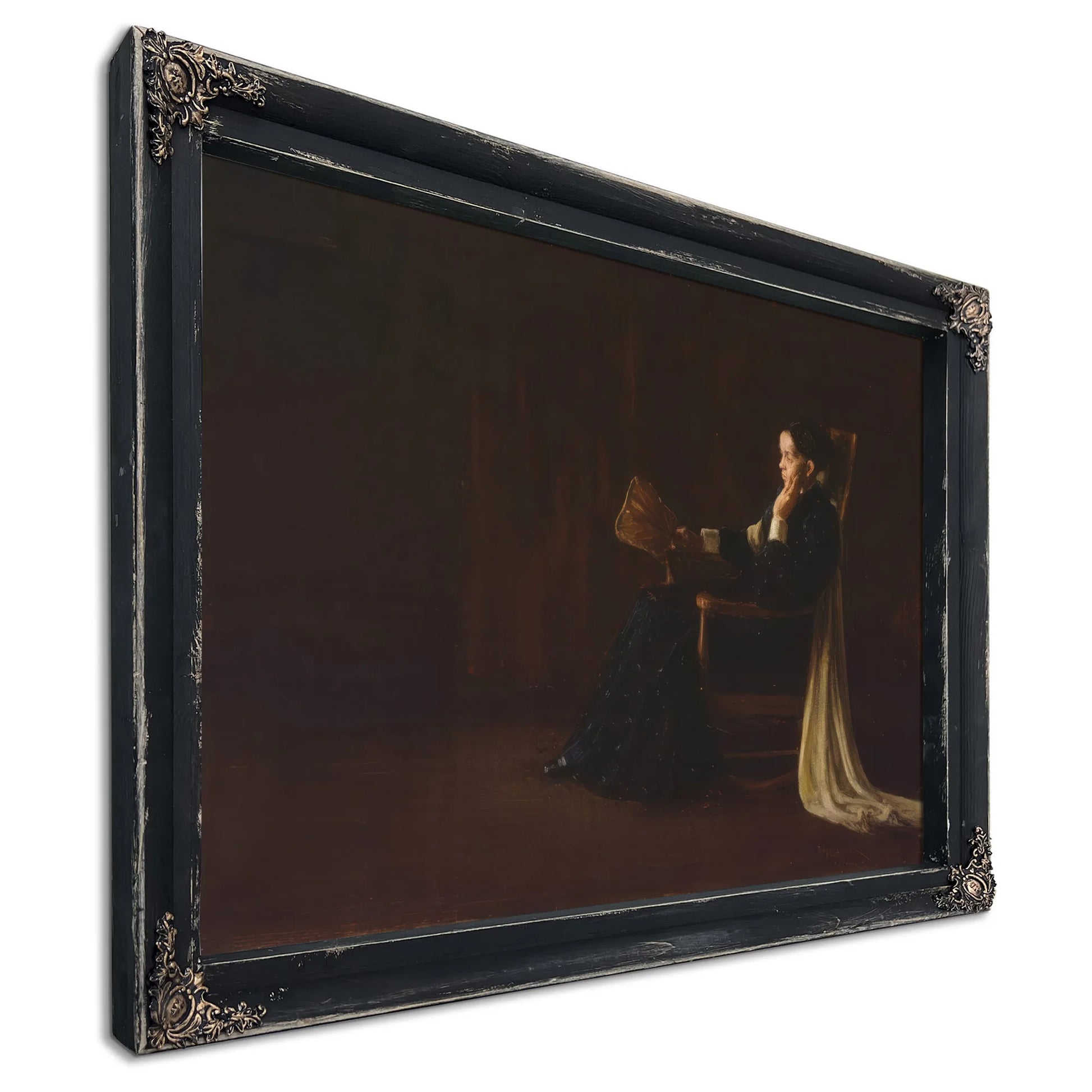 Portrait Of The Artist 1039 S Mother 1897 By Henry Ossawa Tanner Fine Art Print