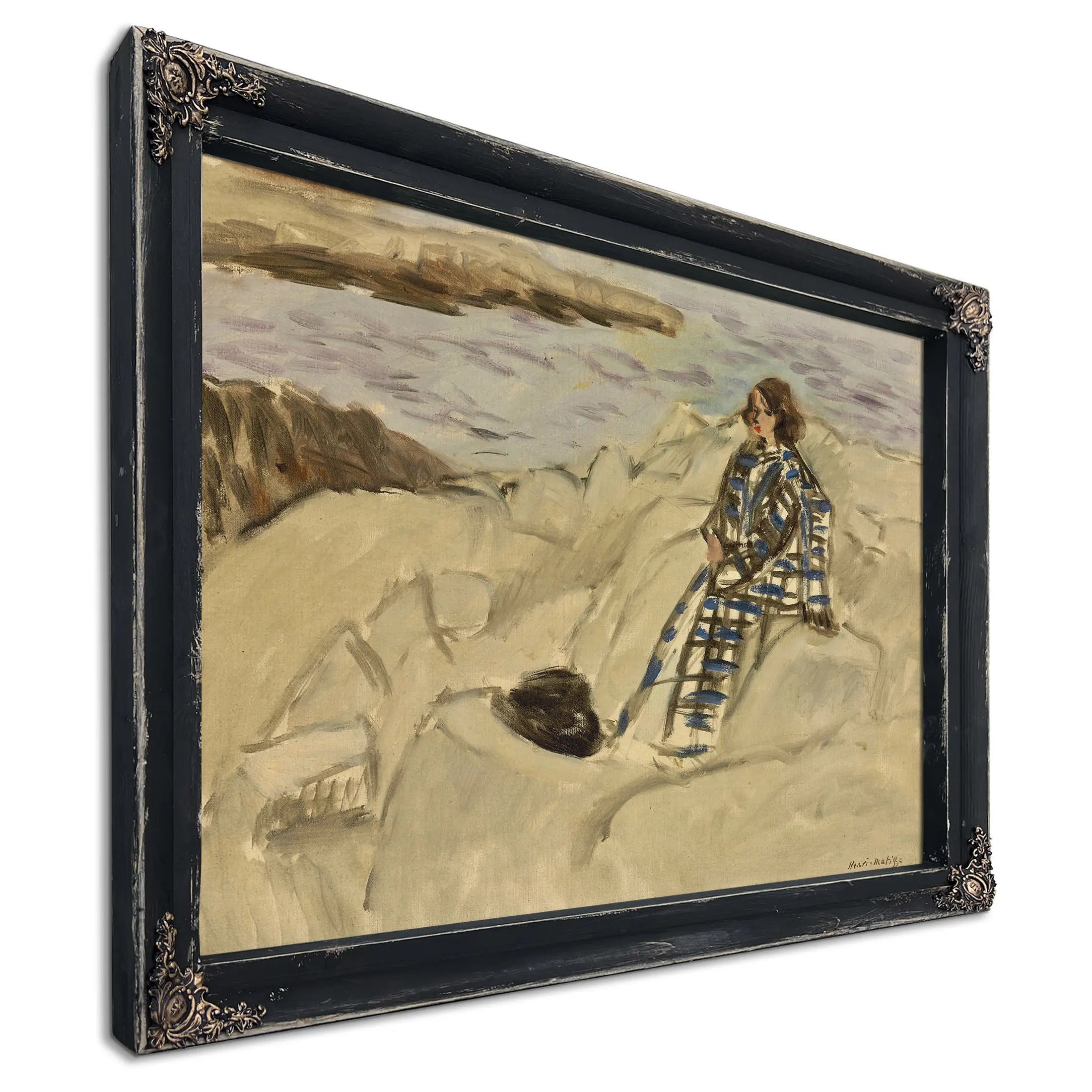 Woman On The Beach (Femme A La Plage) by Henri Matisse