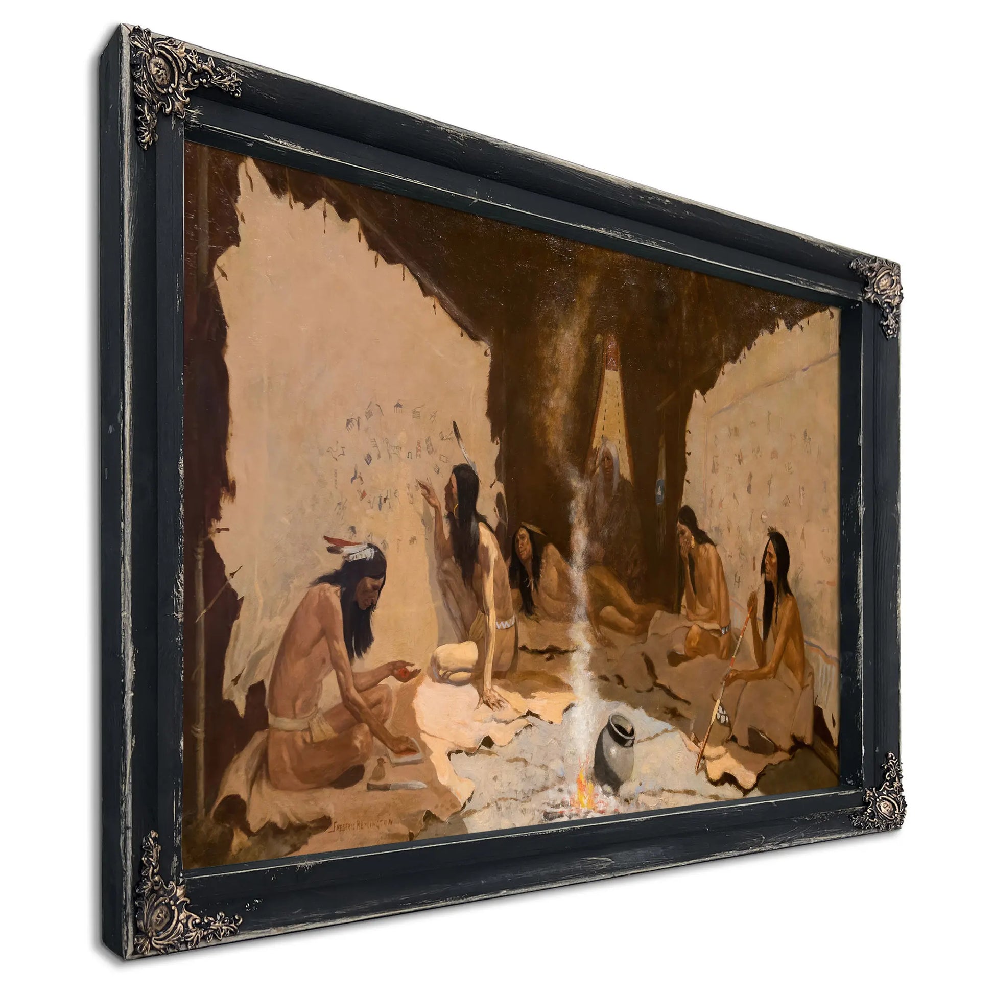 Art Institute Of Chicago B by Frederic Remington