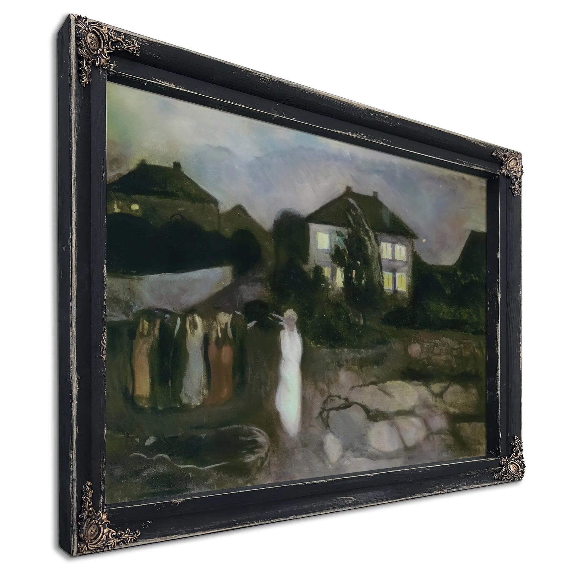 Stormy Night 1893 By Edvard Munch Fine Art Print