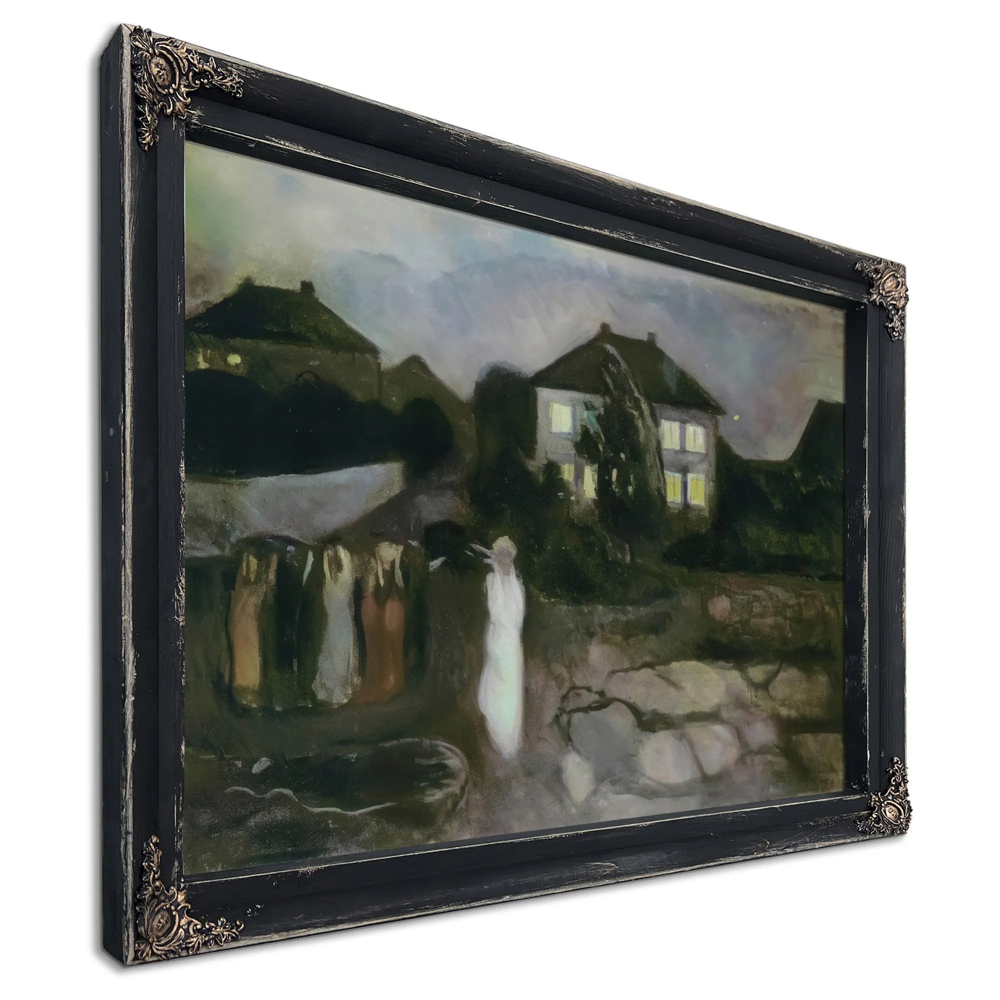 Stormy Night 1893 By Edvard Munch Fine Art Print