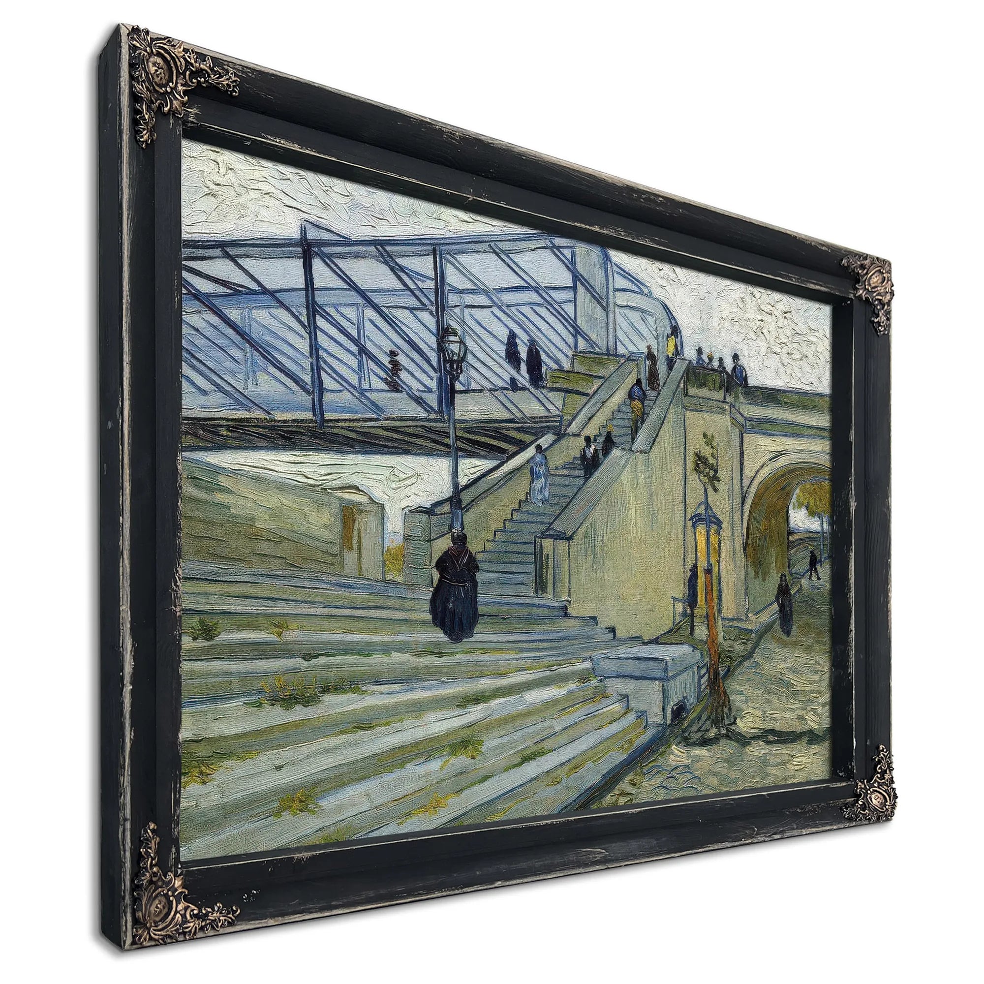 Le Pont De Trinquetaille By Vincent Van Gogh Fine Art Print