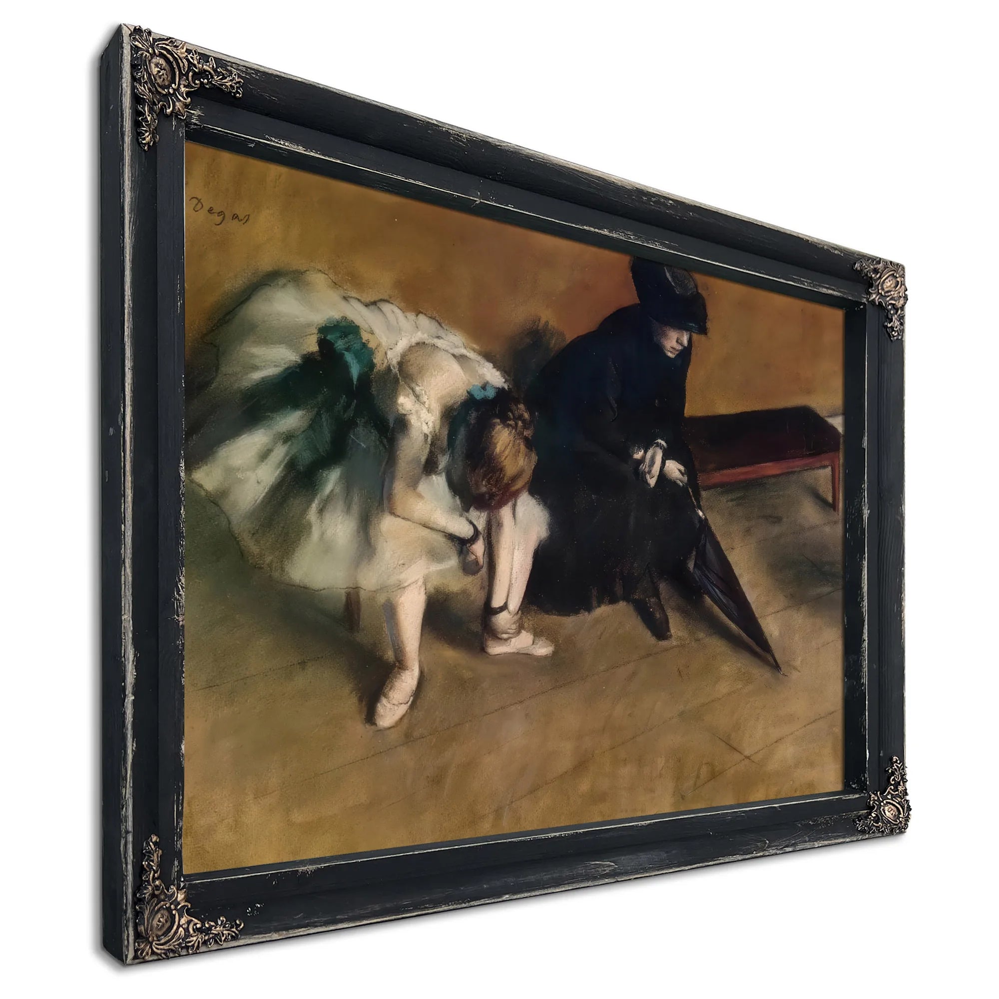 Woman By Edgar Degas Fine Art Print