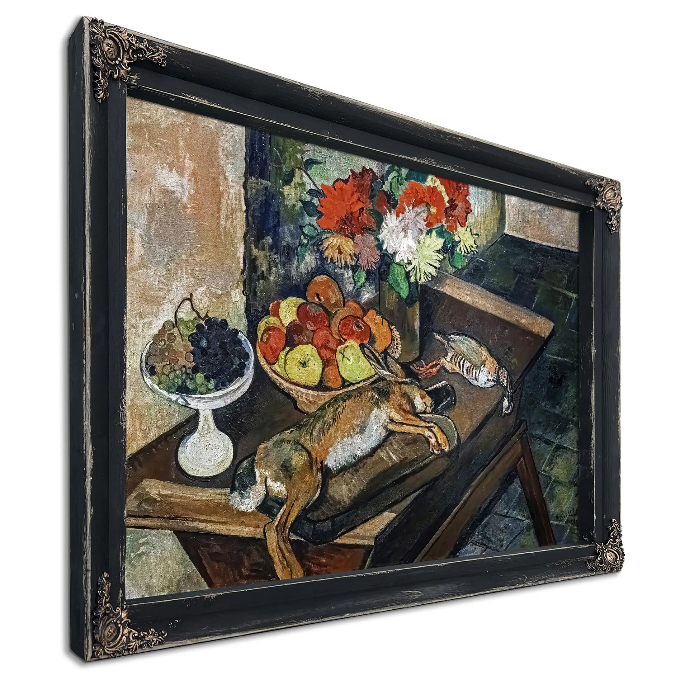 Nature Morte Au Lievre Et A La Perdrix 1930 by Suzanne Valadon