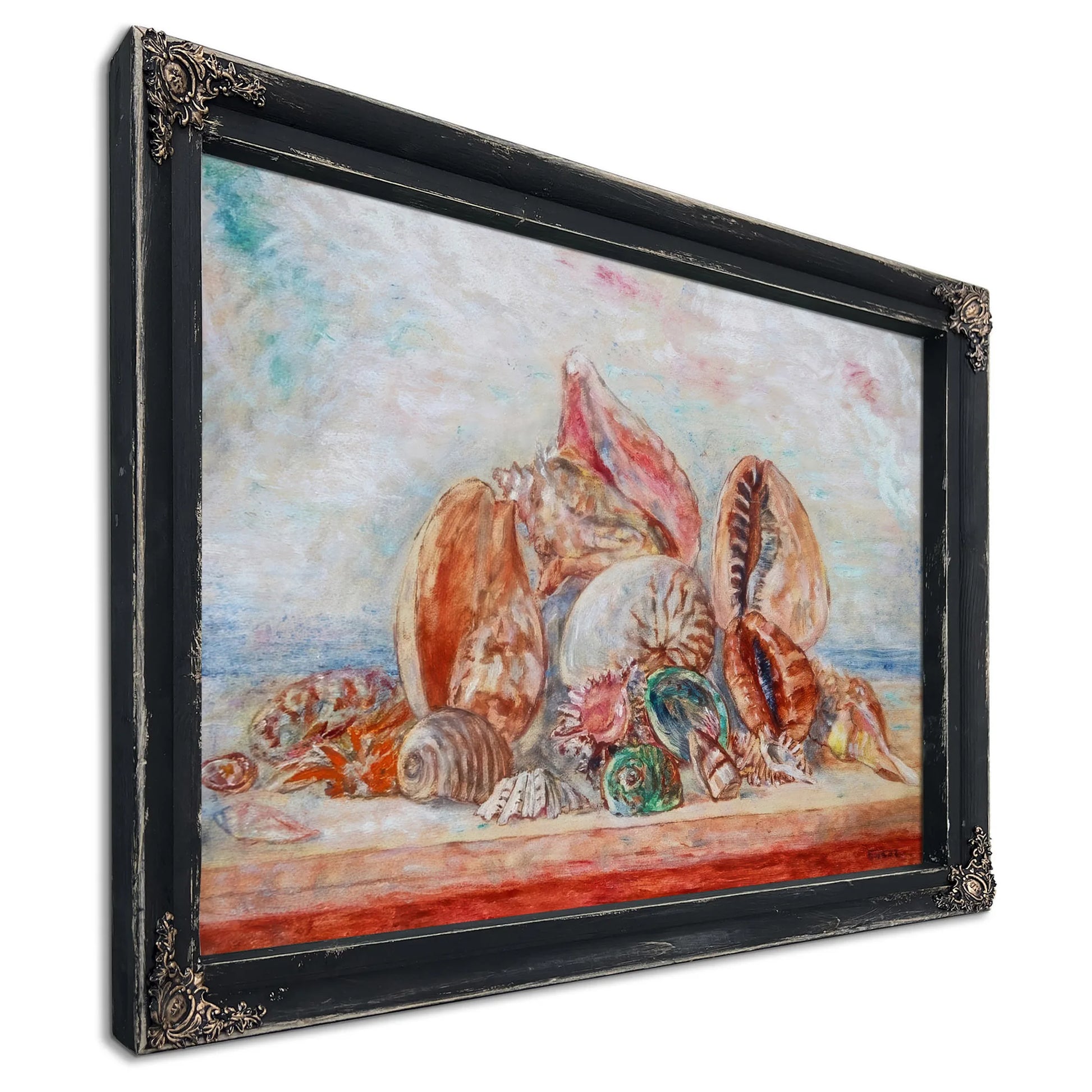 Still Life With Shells By James Ensor Fine Art Print