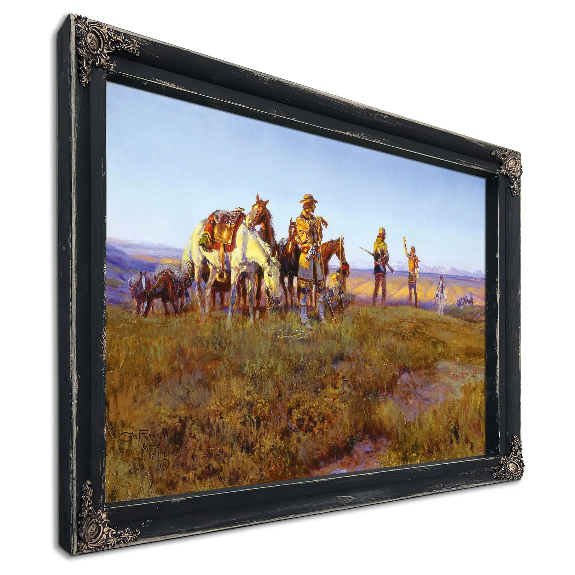 Wildman S Truce 1864 1926 by Charles Marion Russell