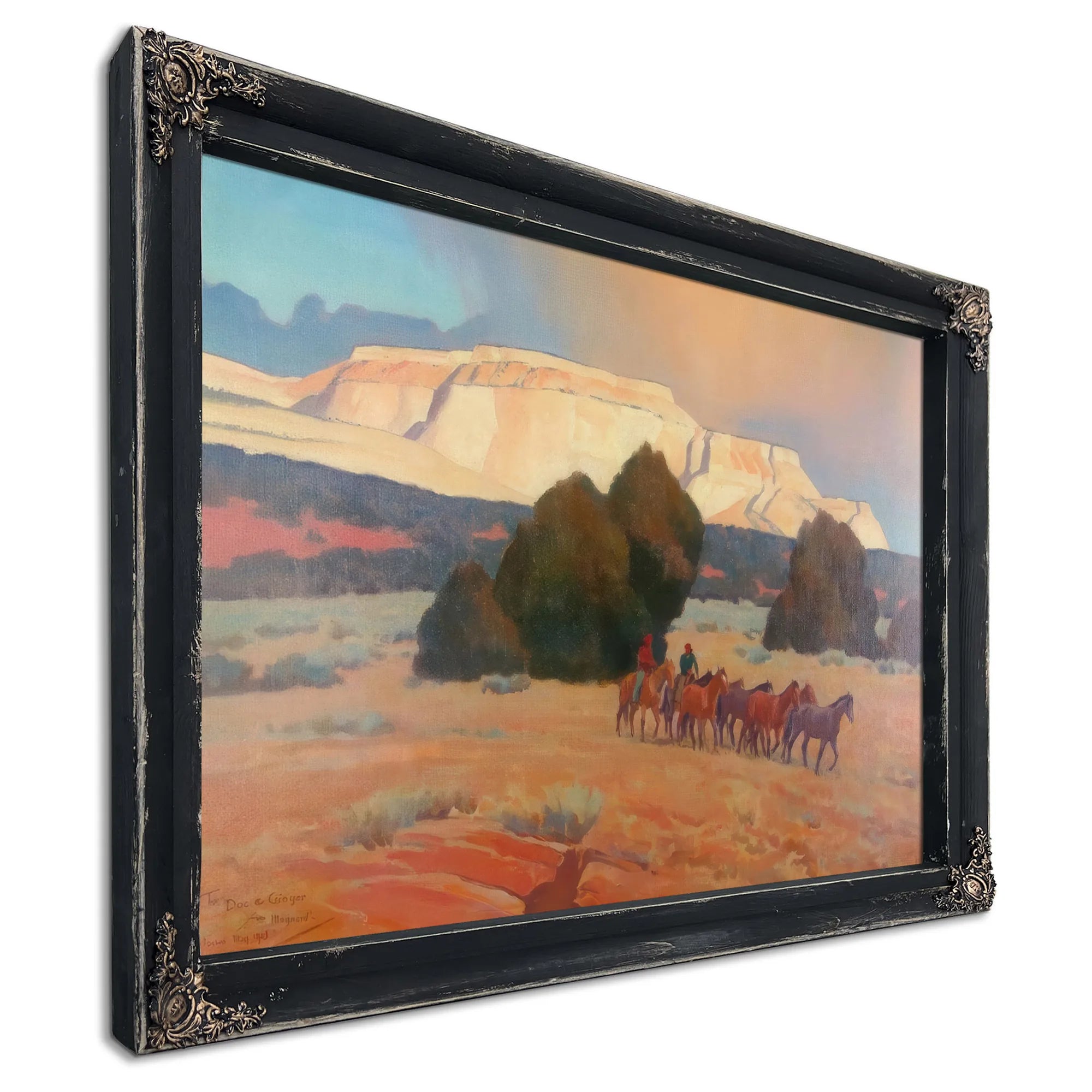 Land Of White Mesas By Maynard Dixon Fine Art Print