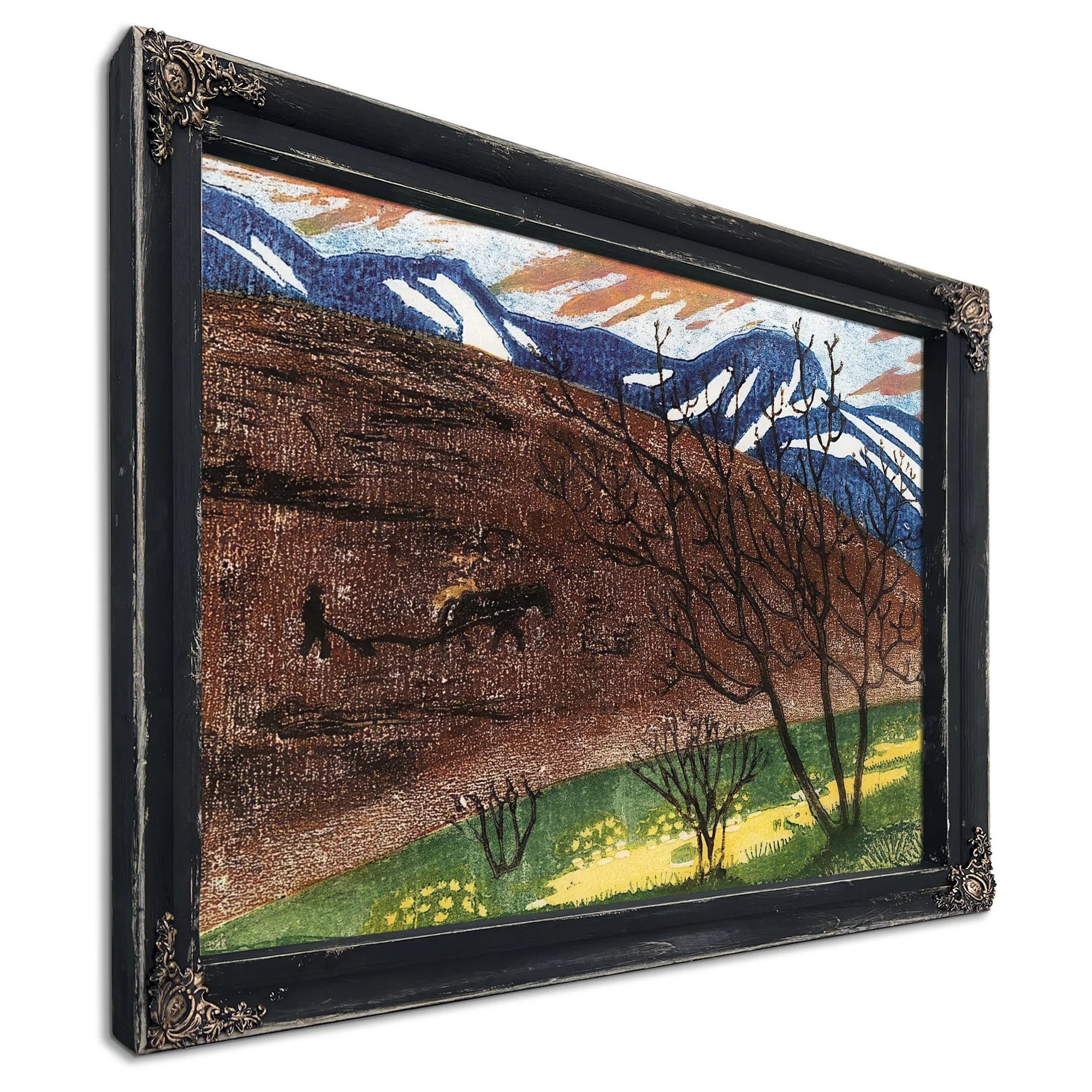 Night Ploughing 2 By Nicolai Astrup Fine Art Print