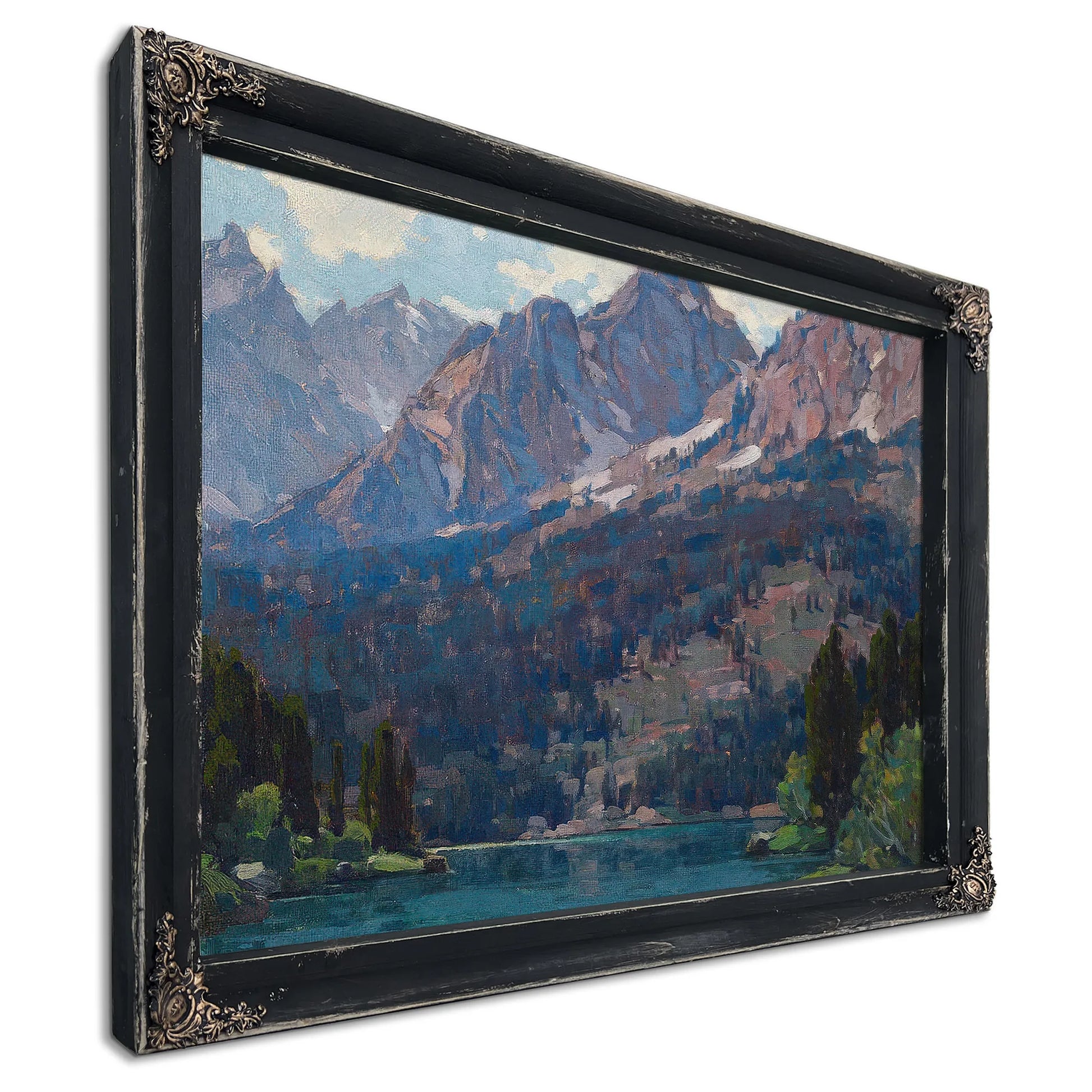 Rugged Peaks By Edgar Payne Fine Art Print