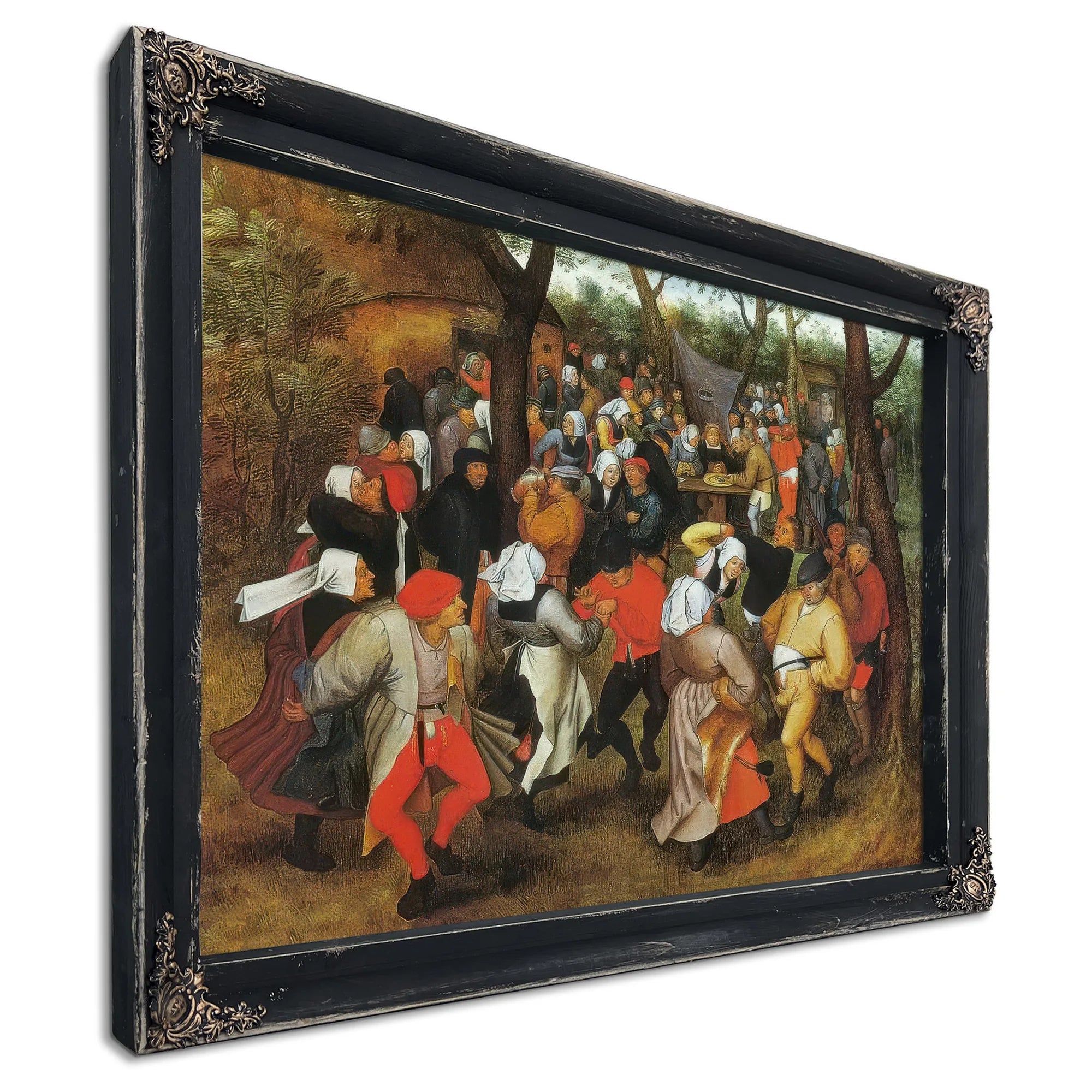 Peasant Wedding Dance 1607 By Pieter Bruegel Fine Art Print