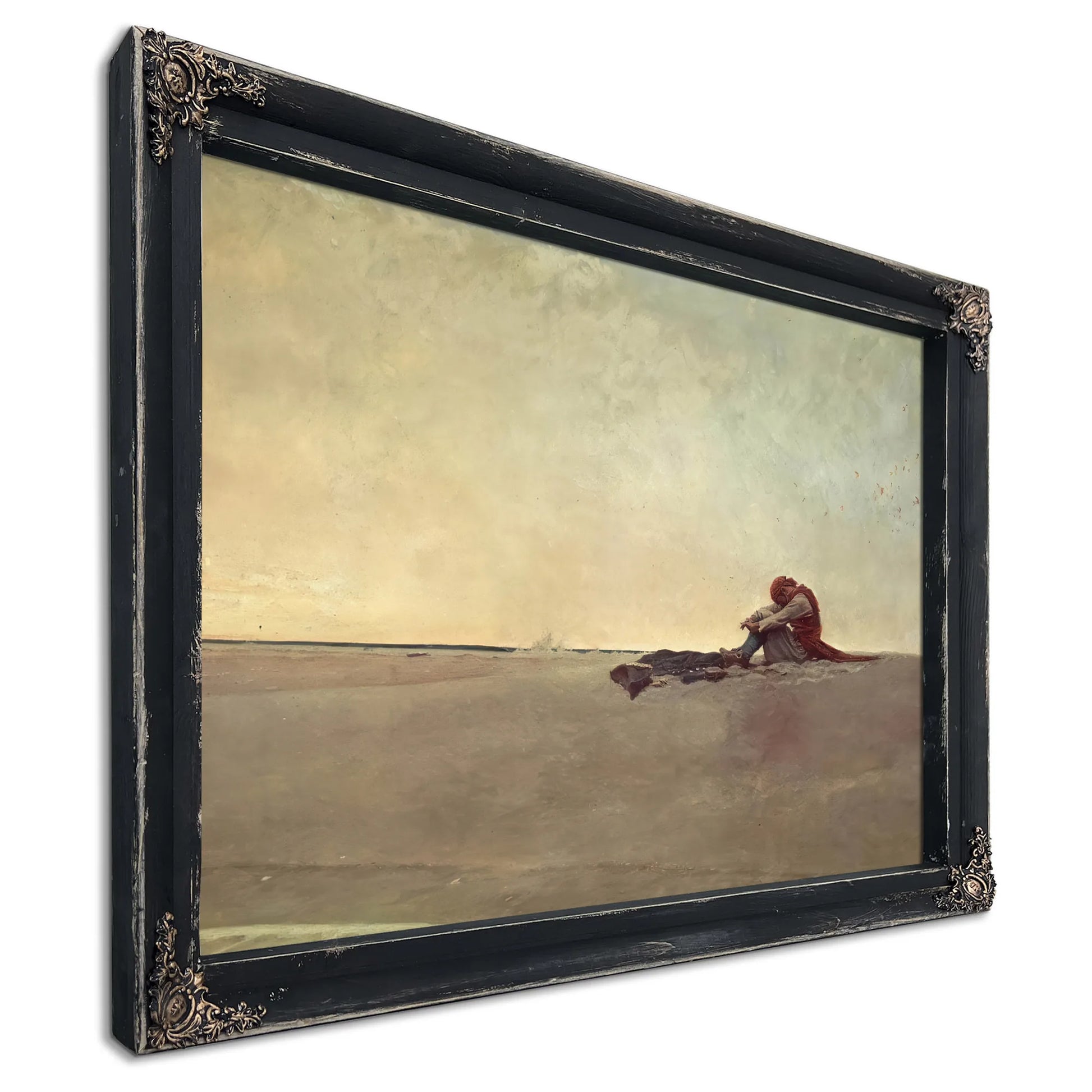 Marooned By Howard Pyle Fine Art Print