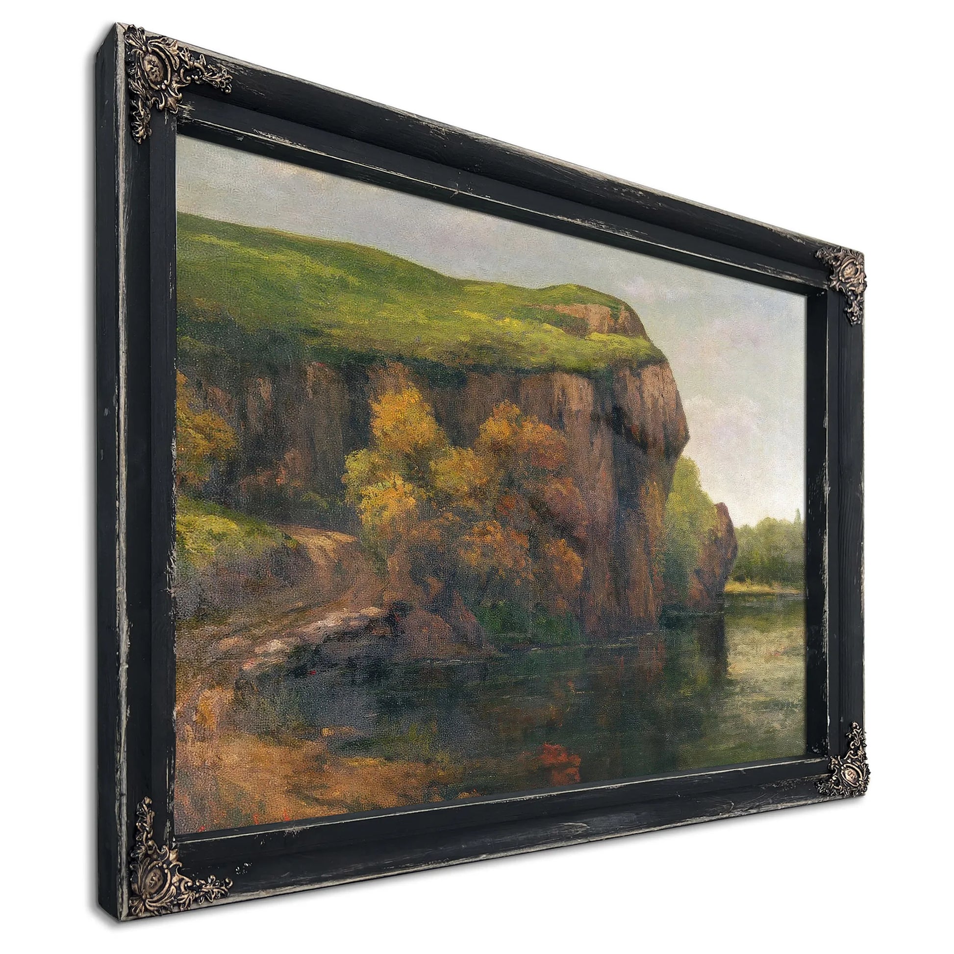 Rocky Cliffs By Jean Desire Gustave Courbet Fine Art Print