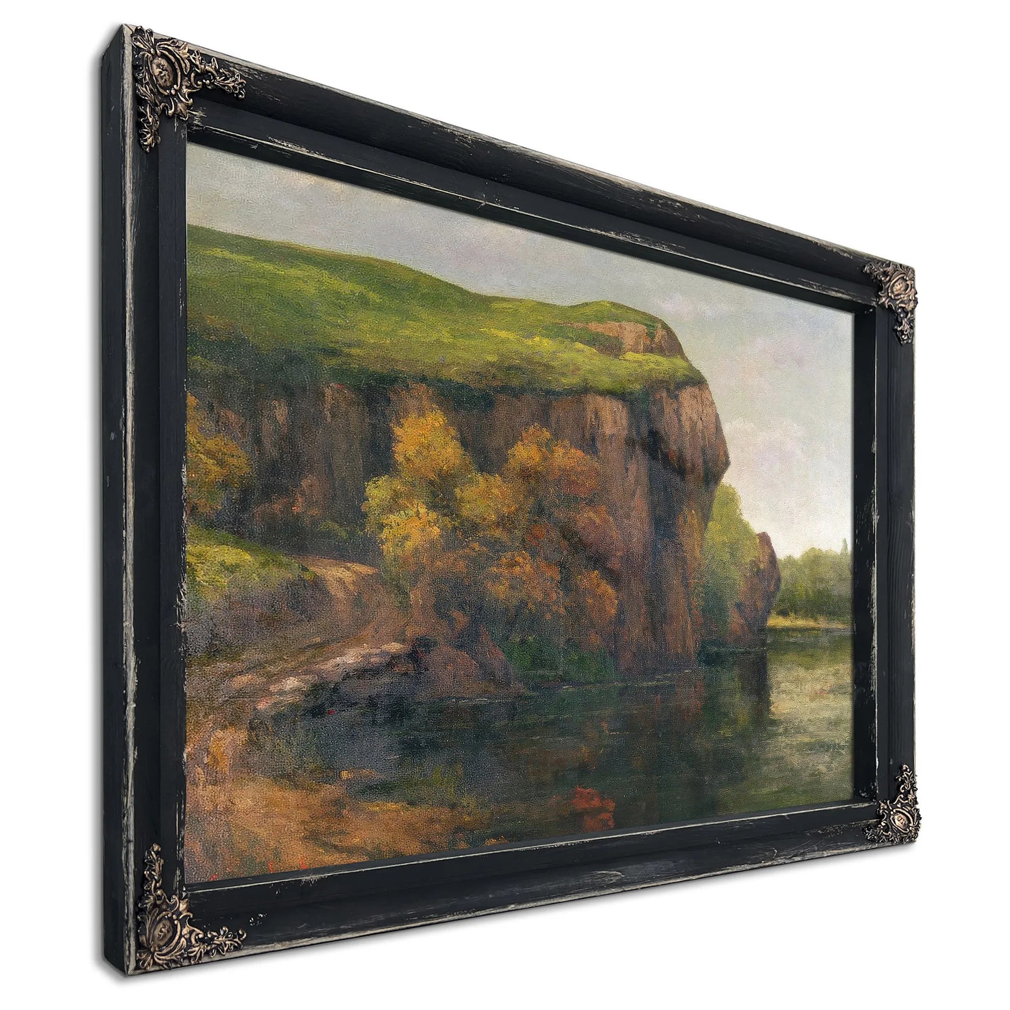 Rocky Cliffs By Jean Desire Gustave Courbet Fine Art Print