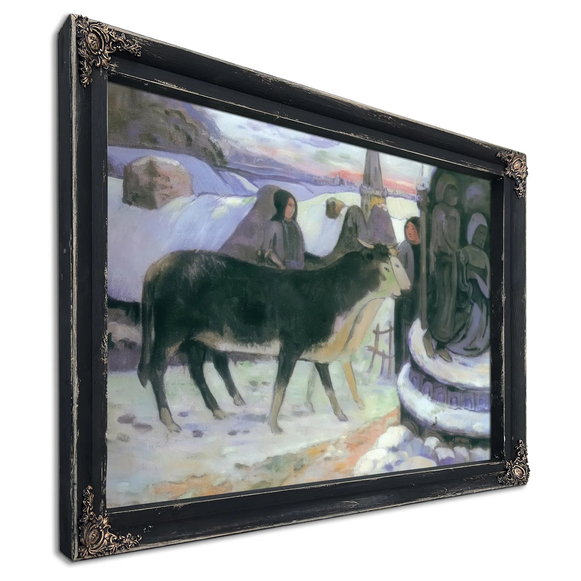 The Holy Night By Paul Gauguin Fine Art Print