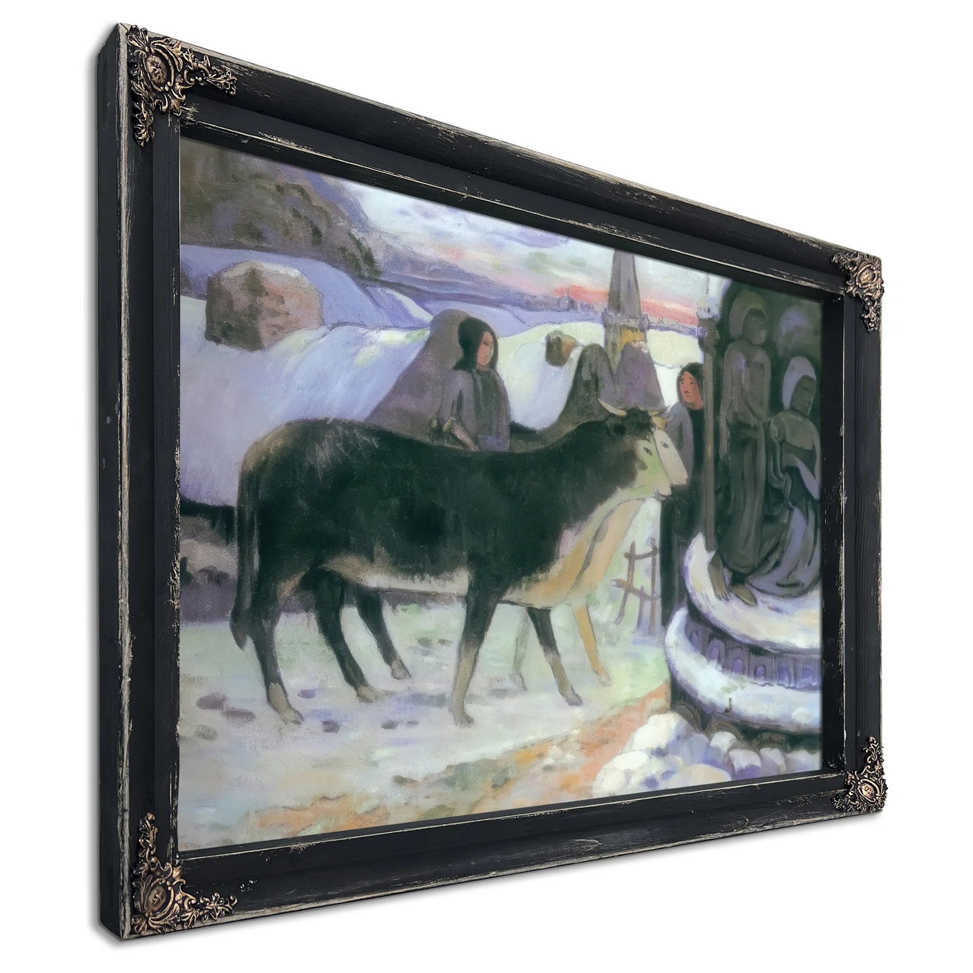 The Holy Night By Paul Gauguin Fine Art Print