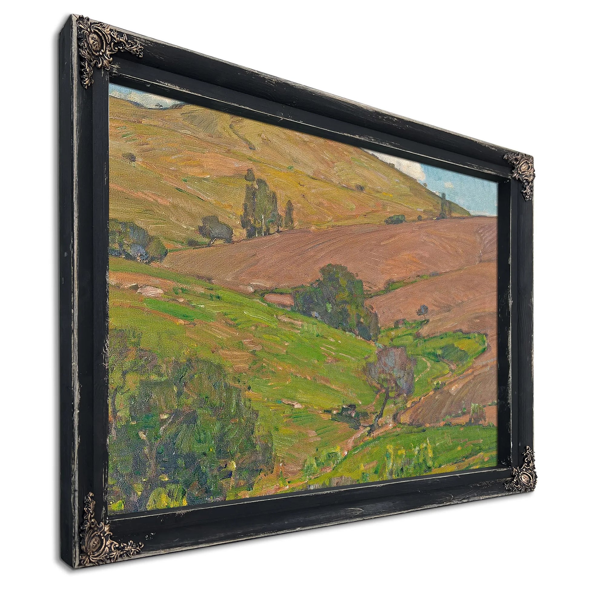 Where The Husband Man Toiled By William Wendt Fine Art Print