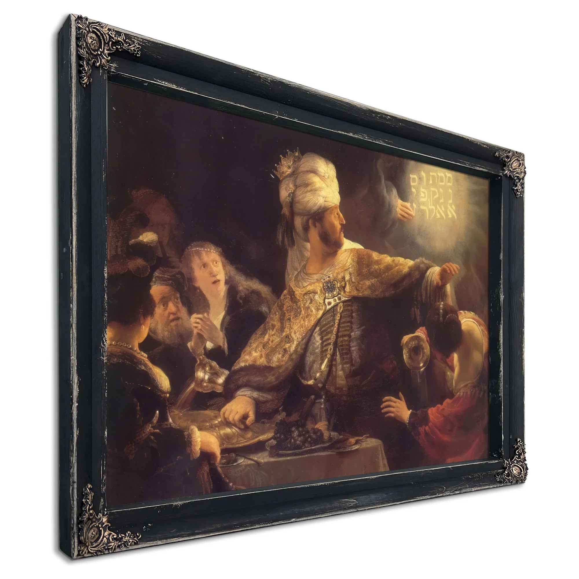 The Feast Of Belshazzar 1635 By Rembrandt Fine Art Print