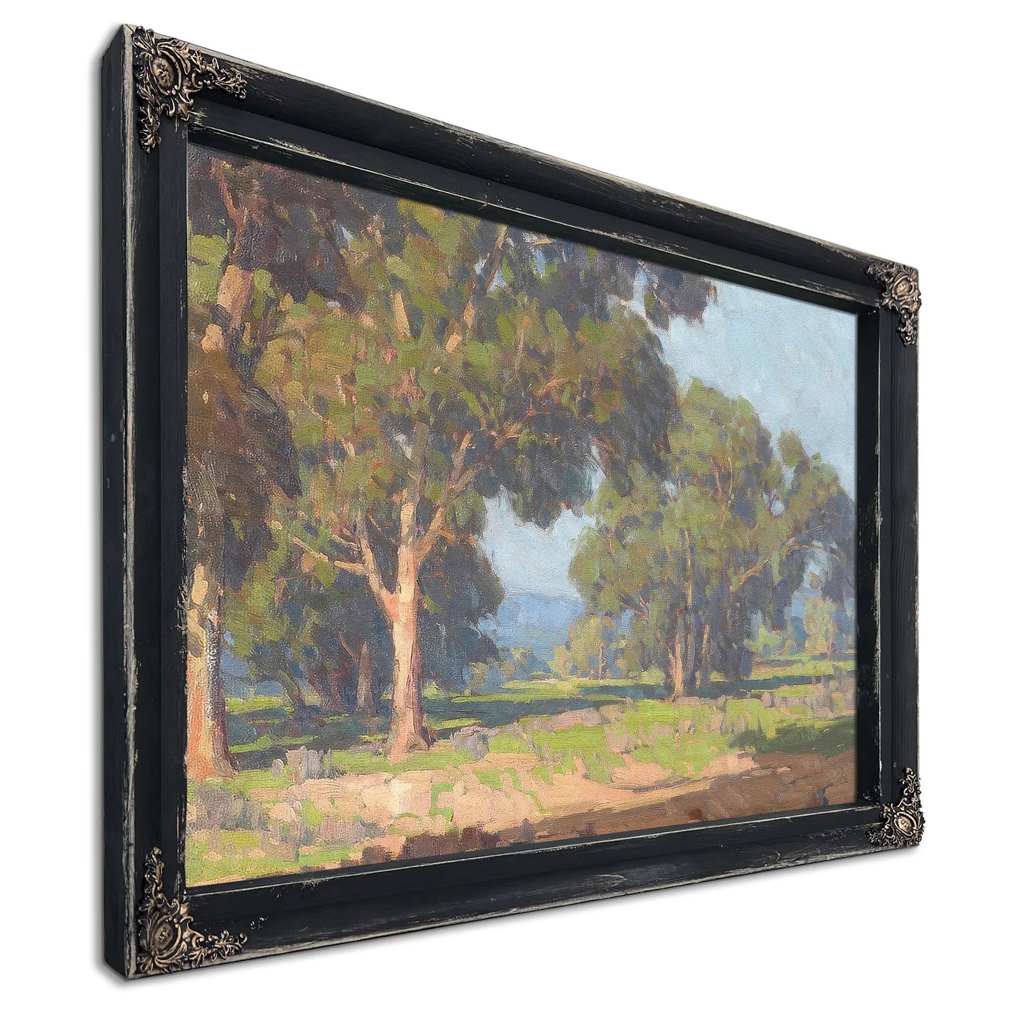 A Grove Of Trees In The Valley By Edgar Payne Fine Art Print