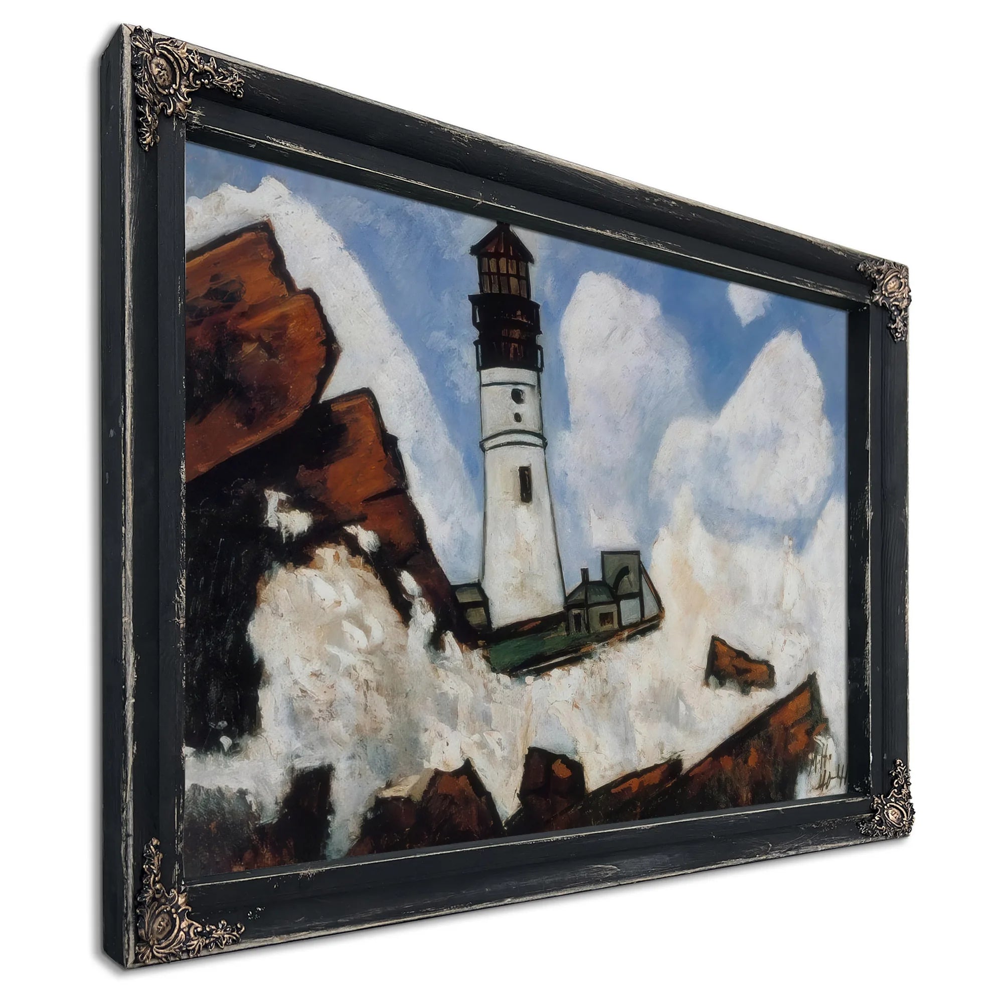 The Lighthouse By Marsden Hartley Fine Art Print