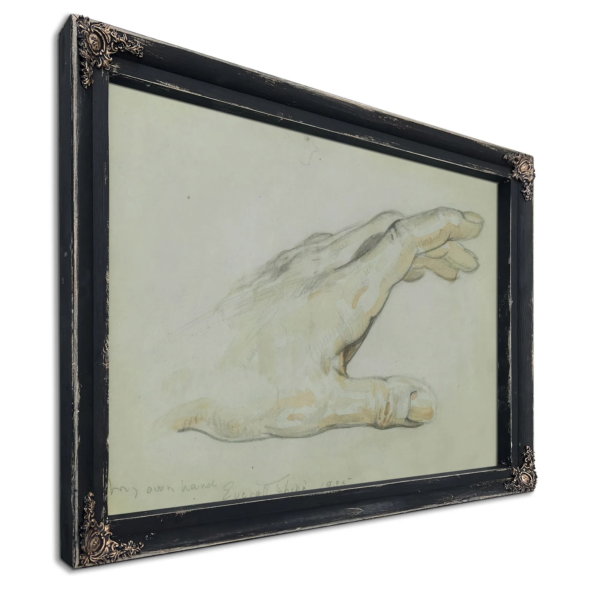 My Own Hand 1935 By Everett Shinn Fine Art Print