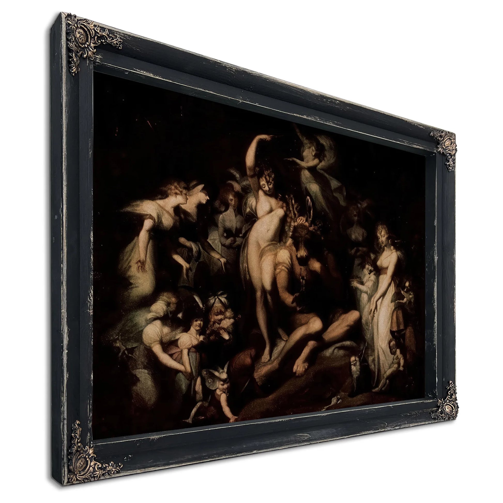Titania And Bottom By Henry Fuseli Fine Art Print