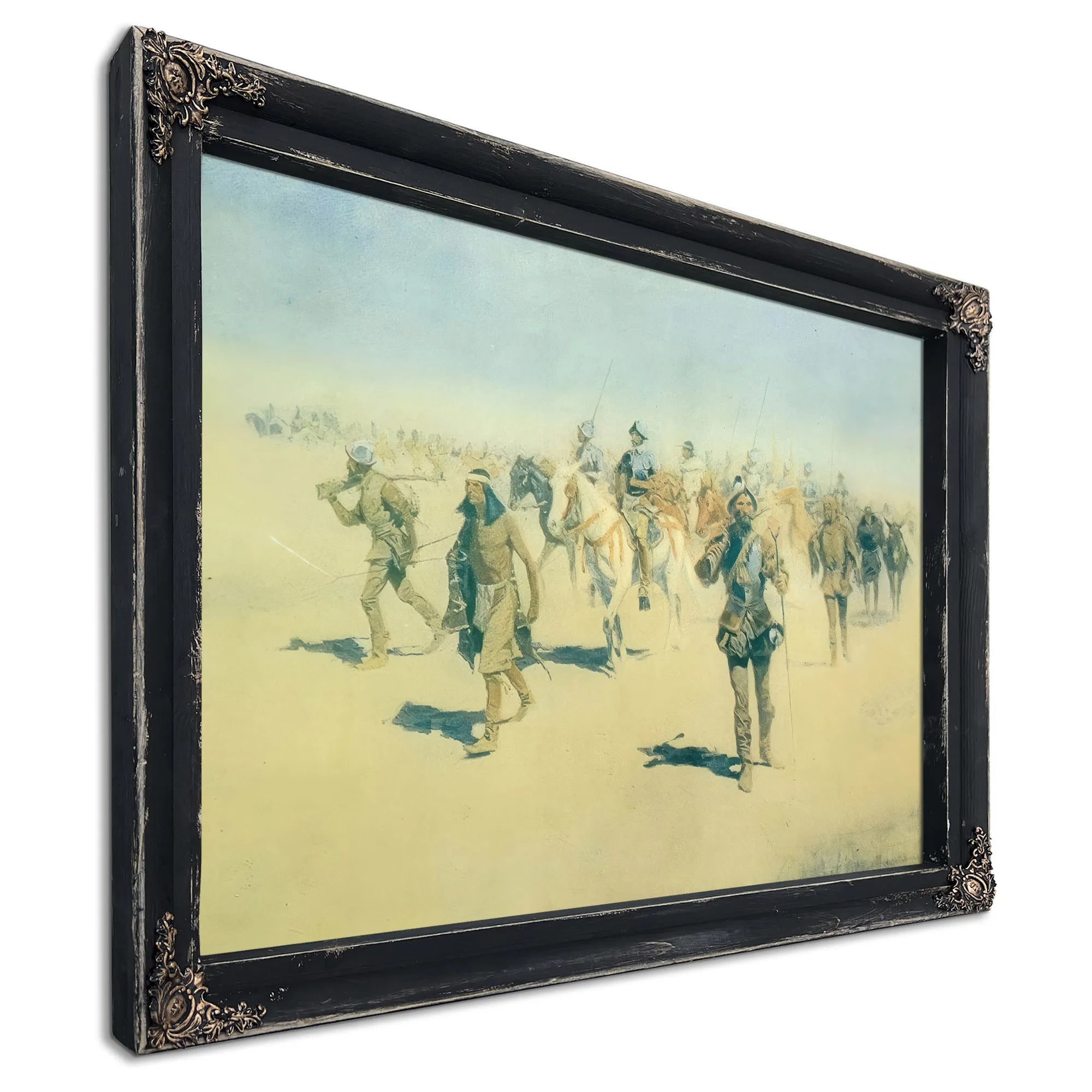 The Expedition Of Francisco Coronado By Frederic Remington Fine Art Print