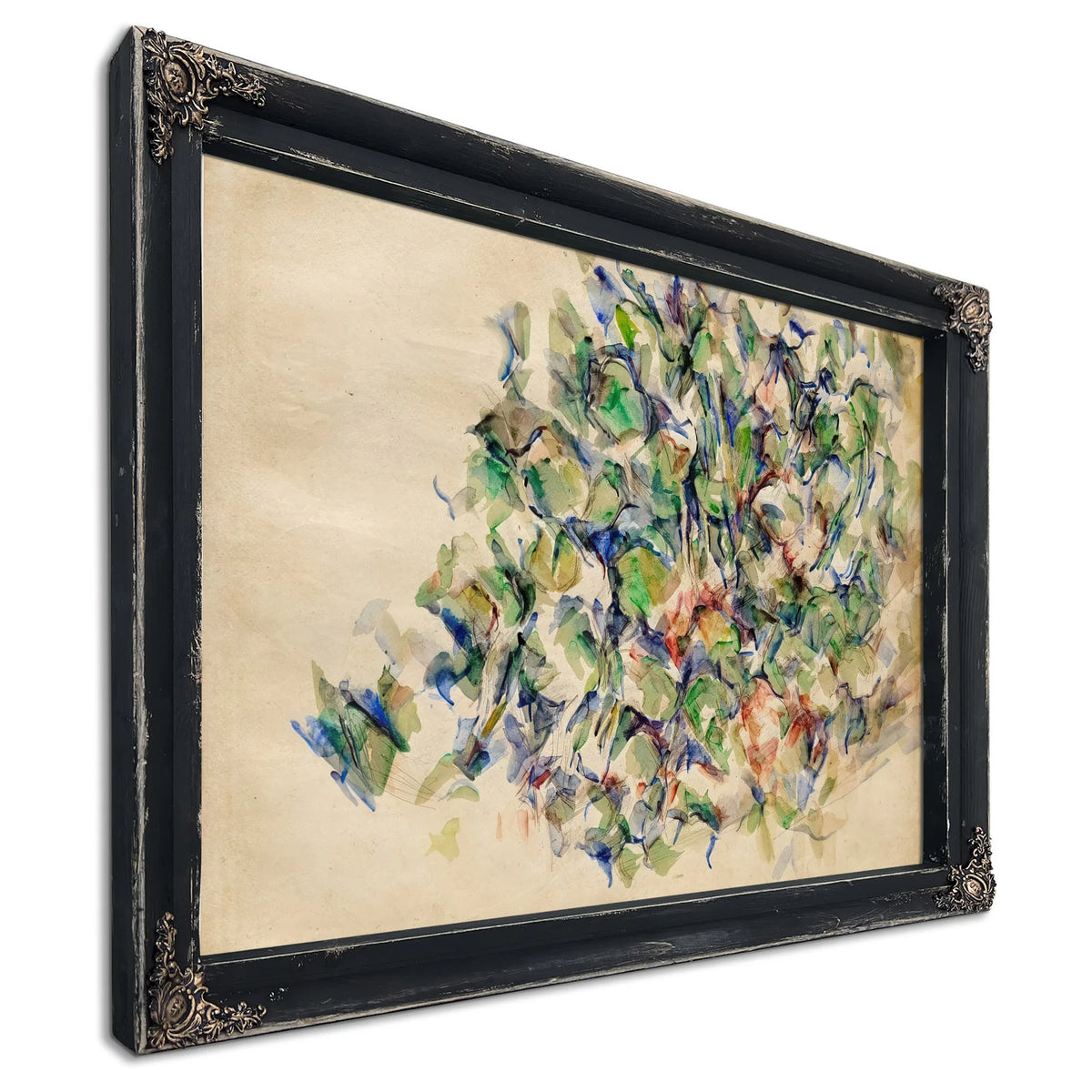 Foliage By Paul Cezanne Fine Art Print