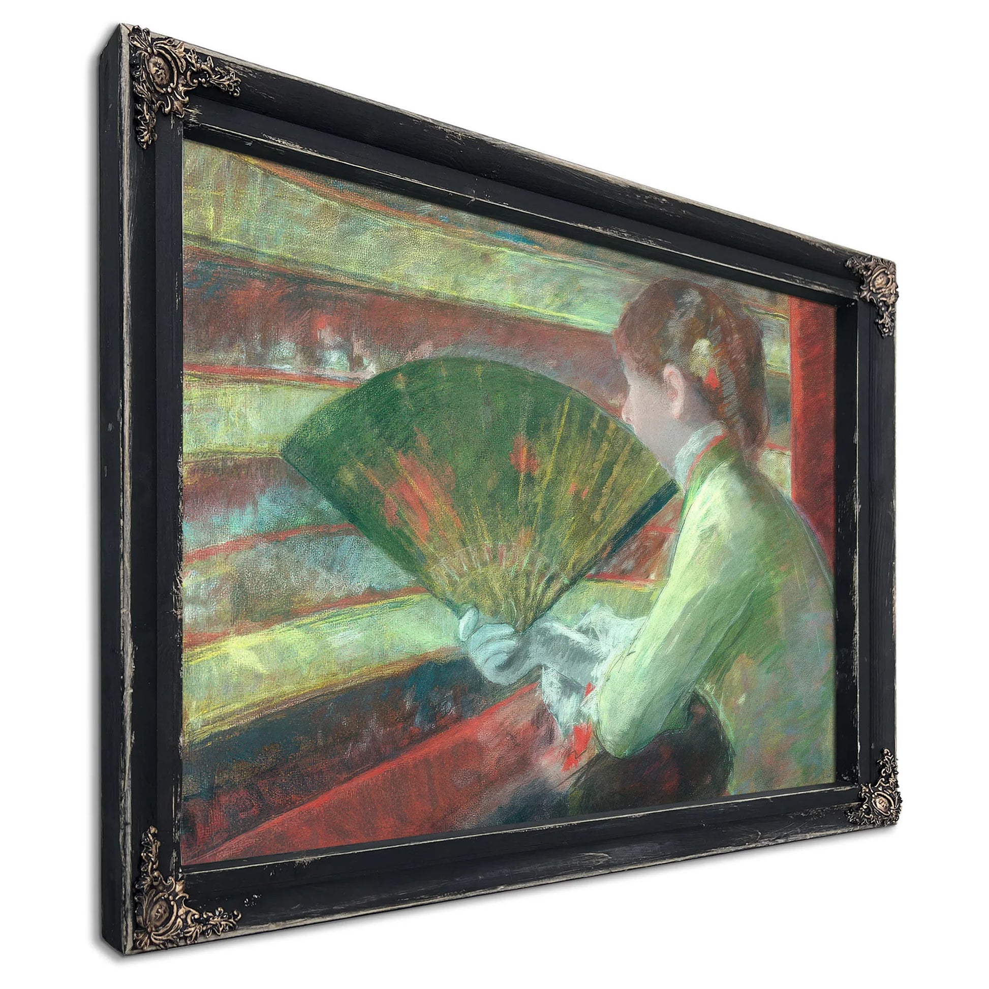 In The Loge By Mary Cassatt Fine Art Print