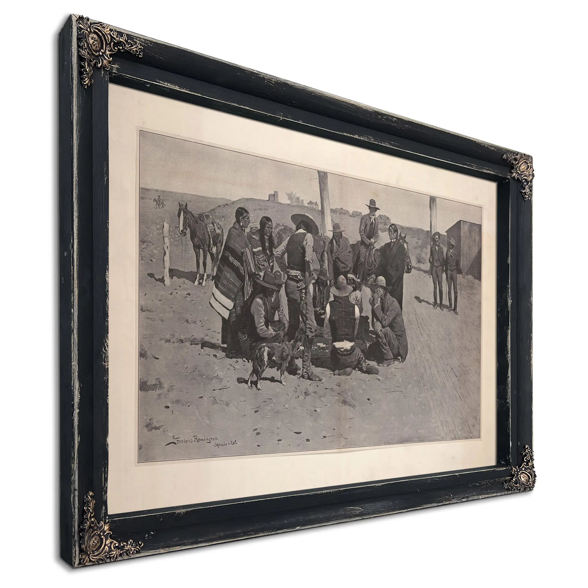 Mexican Monte by Frederic Remington