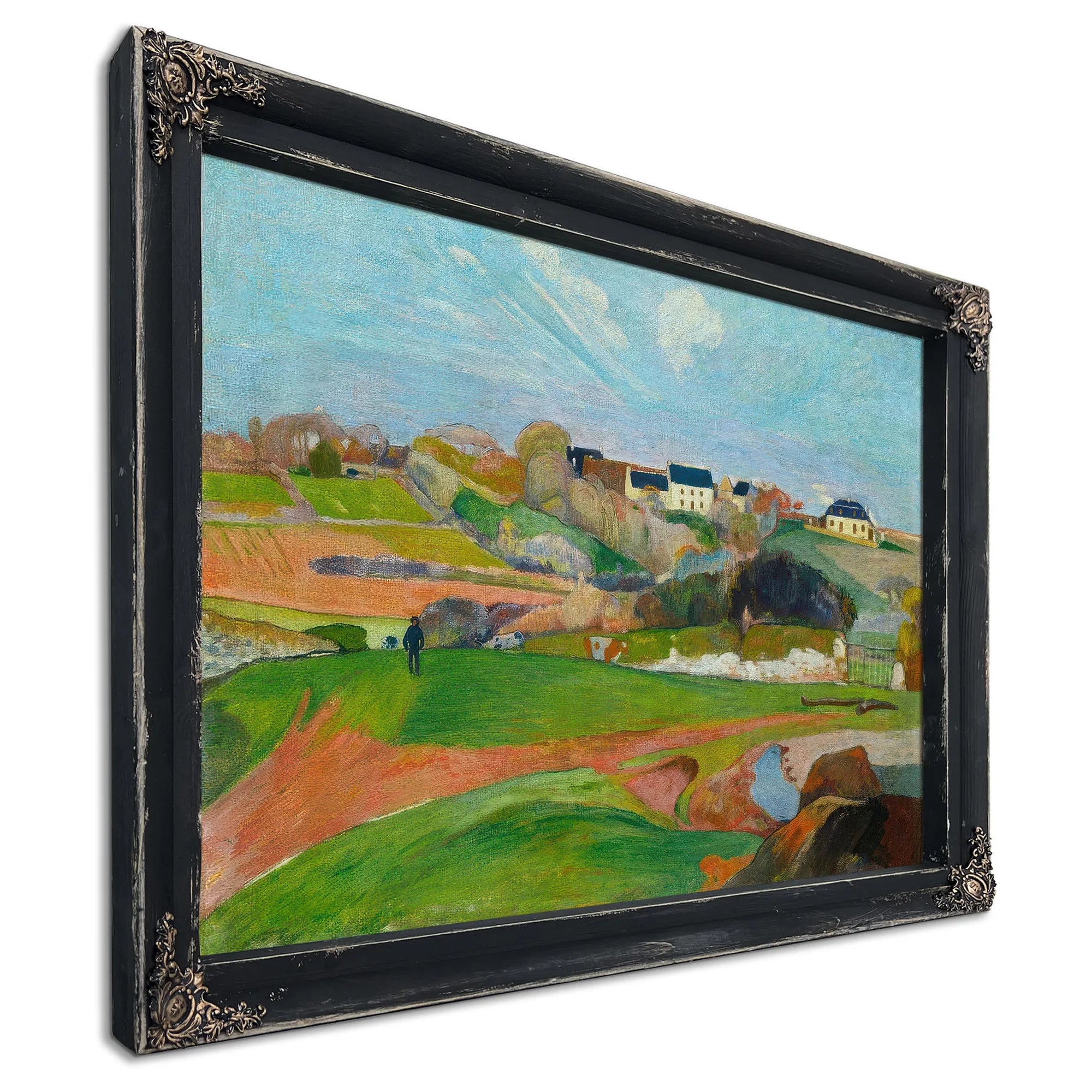 Landscape At Le Pouldu by Paul Gauguin Fine Art Print