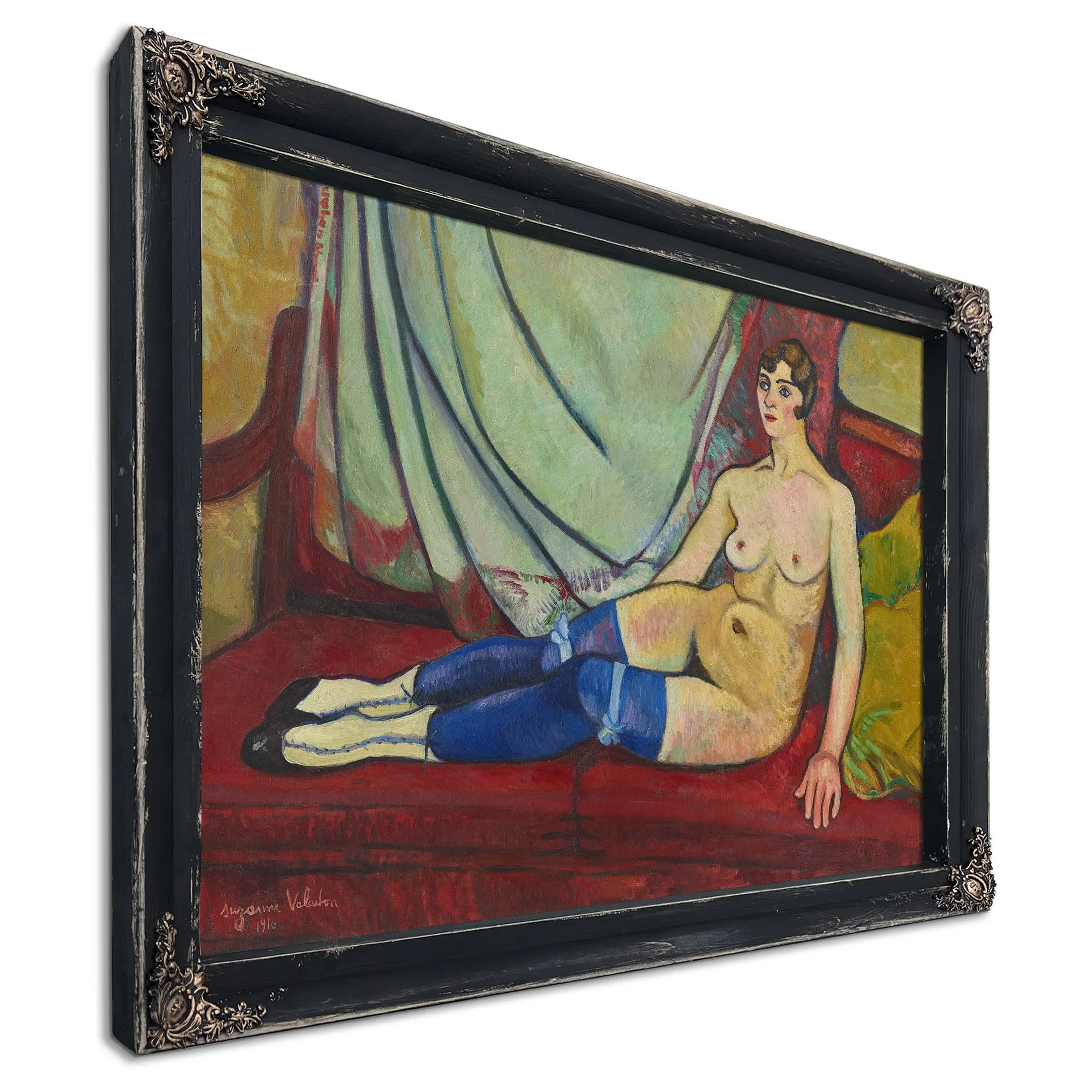 Nu Aux Bas Bleus 1916 by Suzanne Valadon
