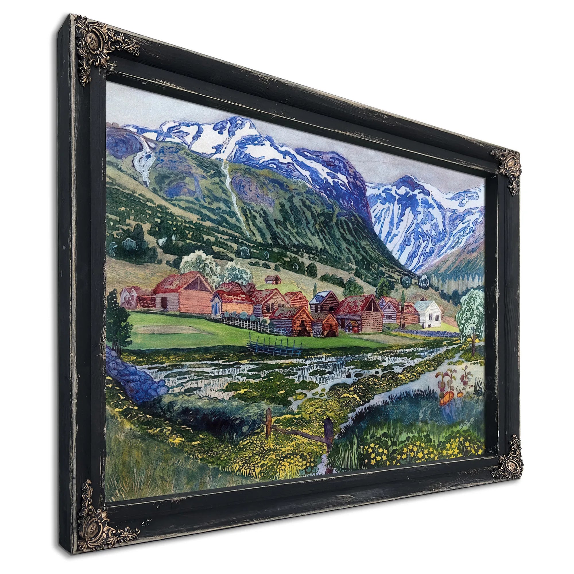 Marsh Marigold Night By Nicolai Astrup Fine Art Print