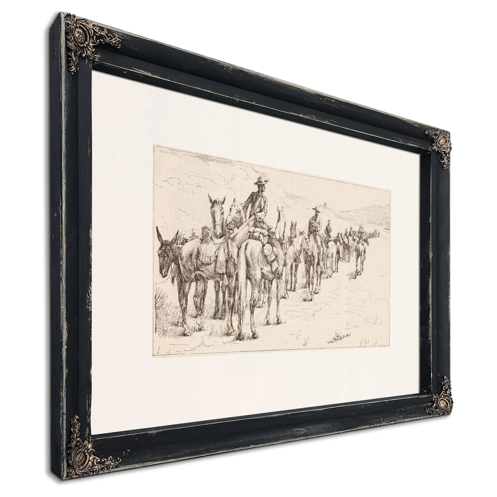 The Fourth Trooper by Frederic Remington