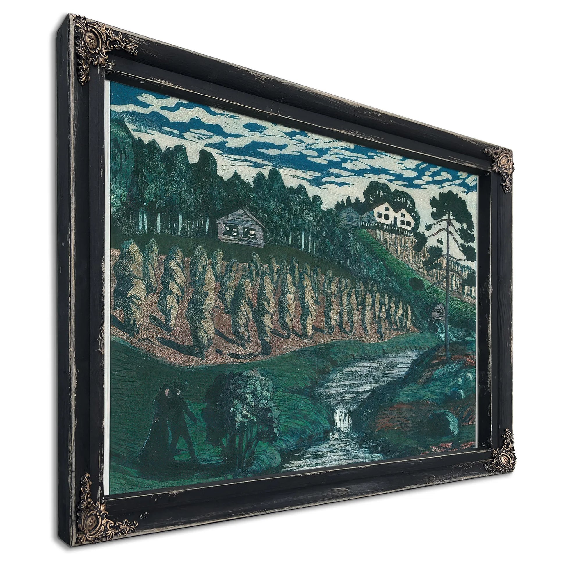 Large Stook 3 By Nicolai Astrup Fine Art Print