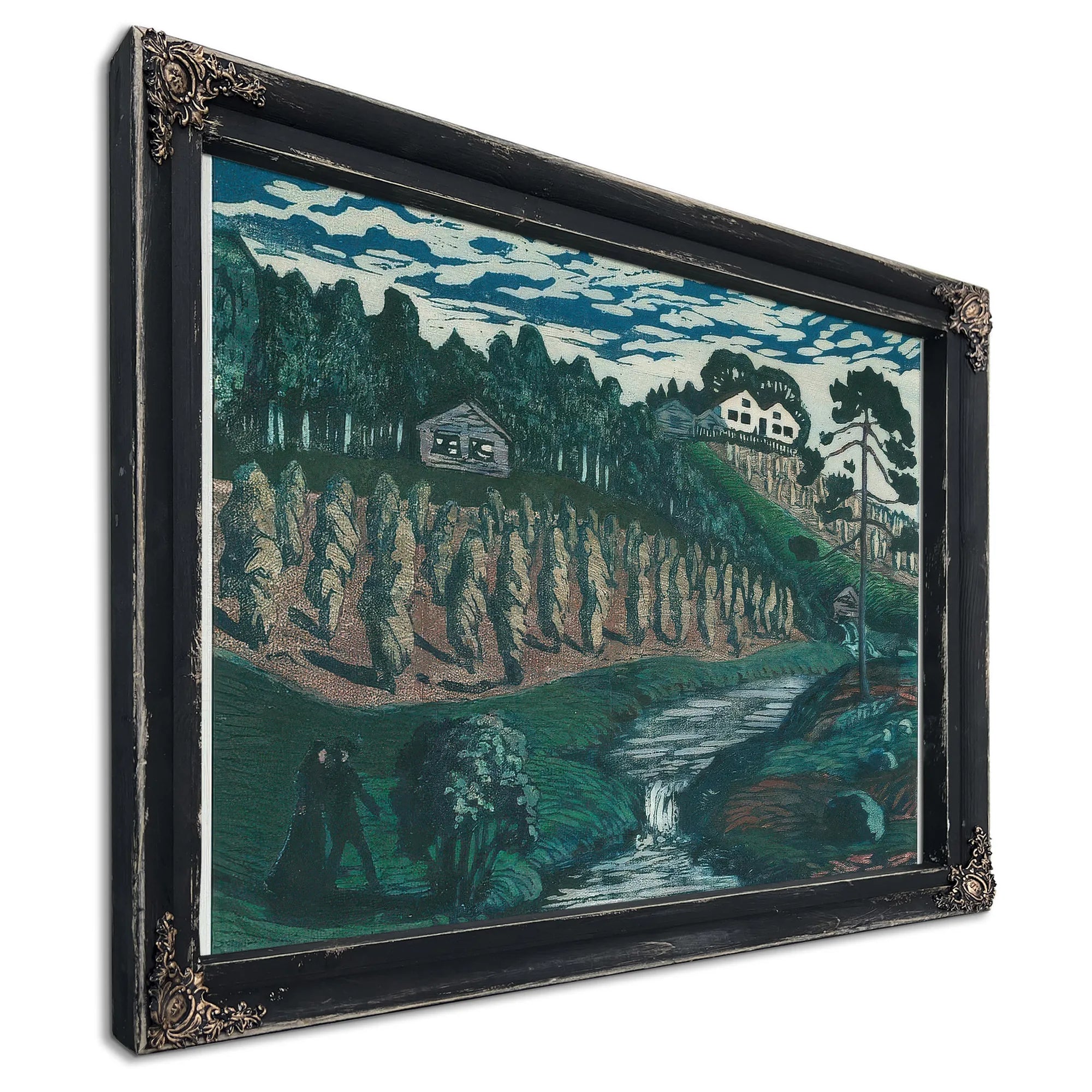 Large Stook 3 By Nicolai Astrup Fine Art Print