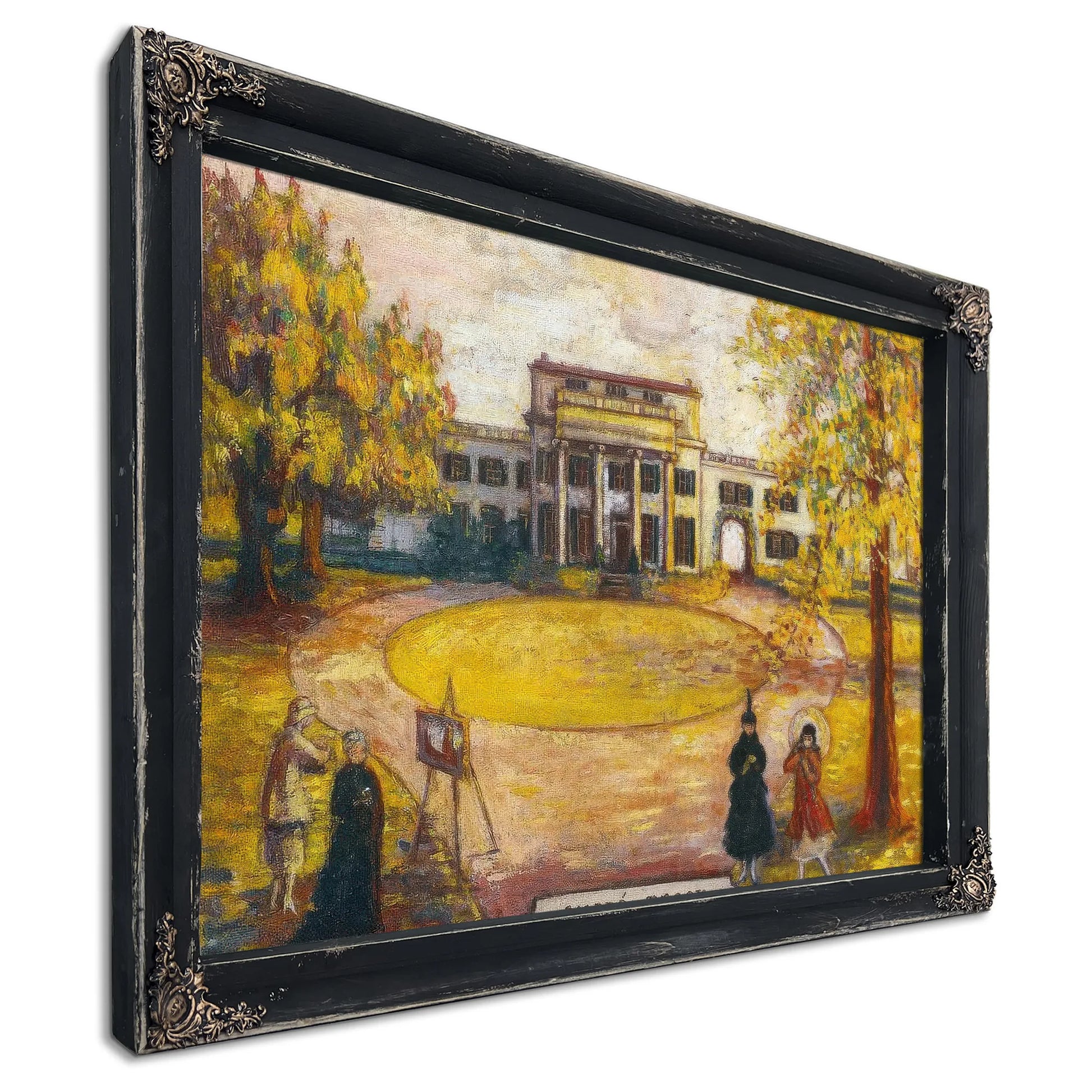 Portrait Of Andre Brook Front Facade By Florine Stettheimer Fine Art Print