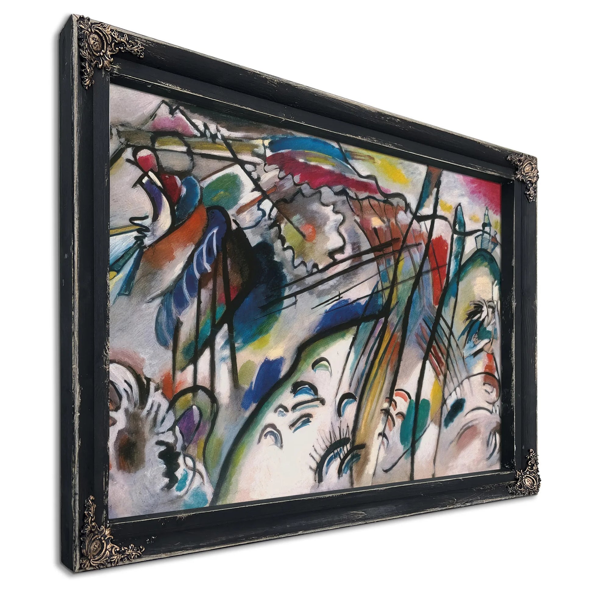 Improvisation 28 Second Version 1912 By Wassily Kandinsky Fine Art Print