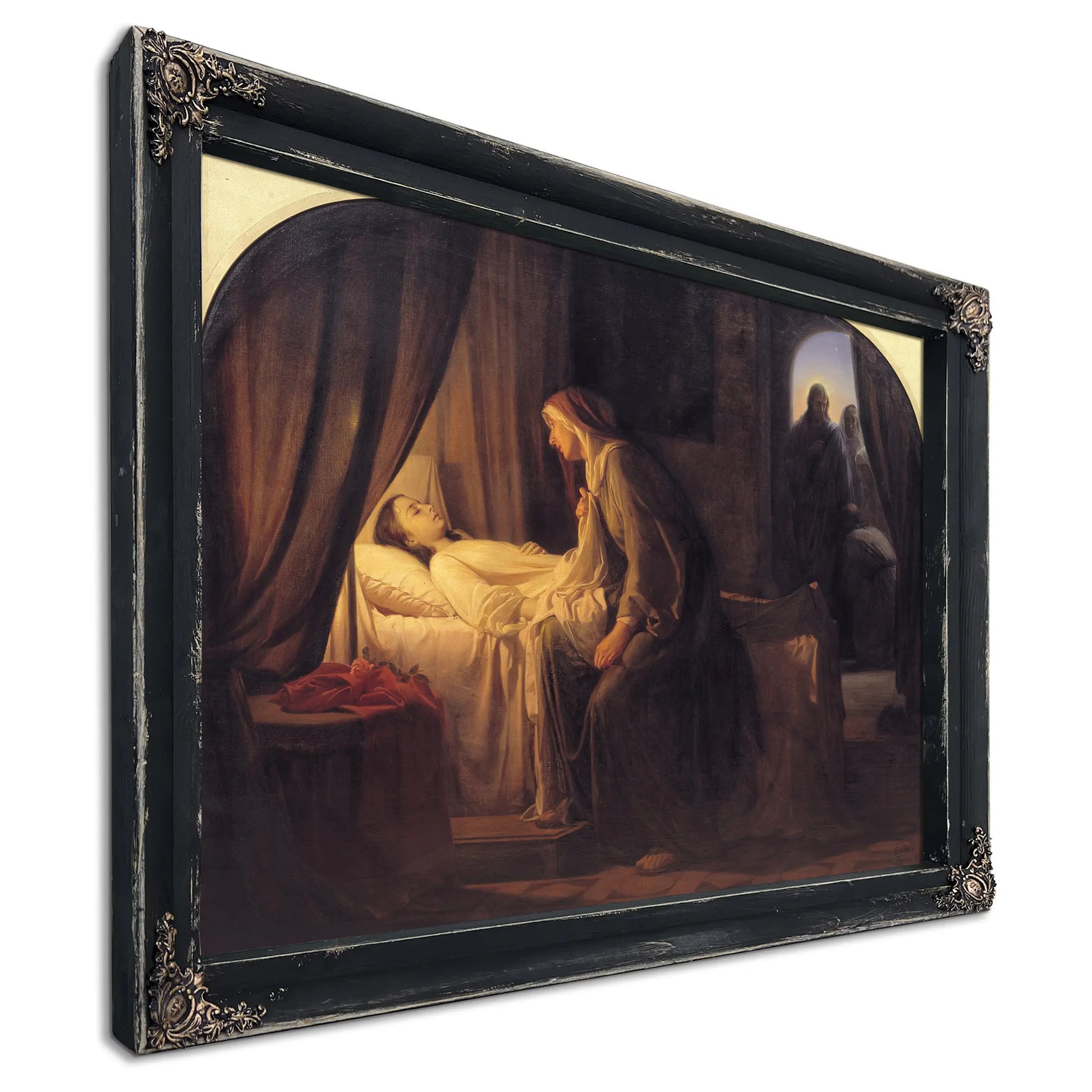 The Daughter Of Jairius by Carl Bloch