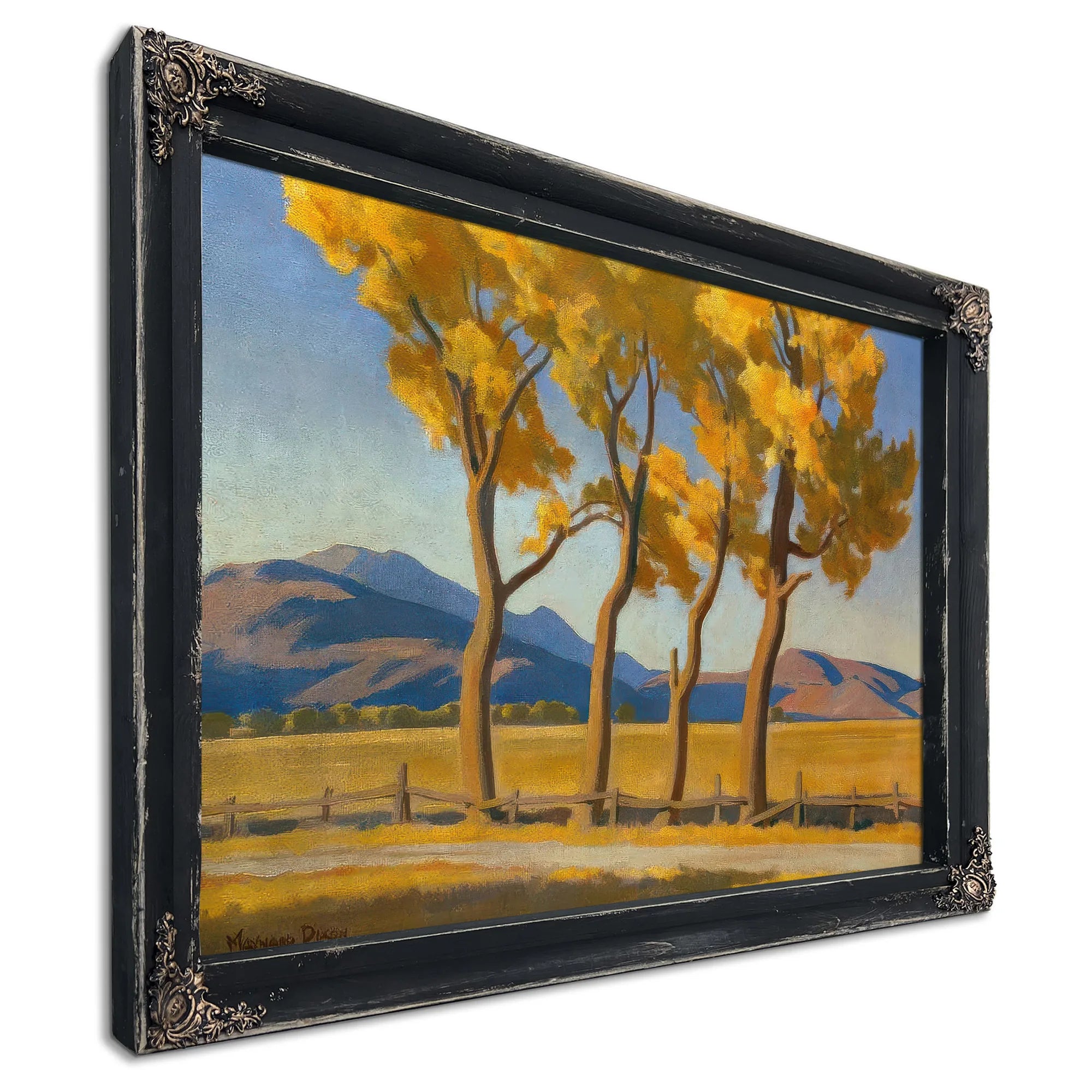 Four In October By Maynard Dixon Fine Art Print