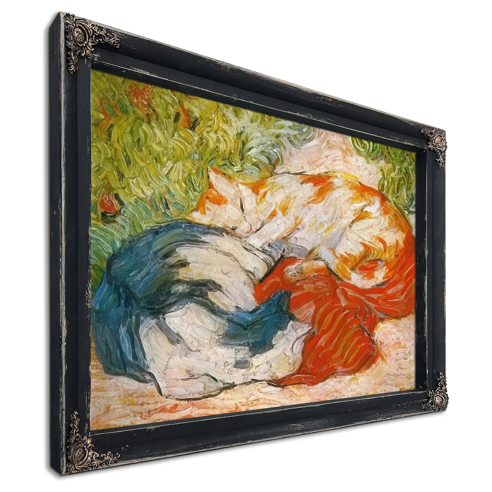 Cats By Franz Marc Fine Art Print