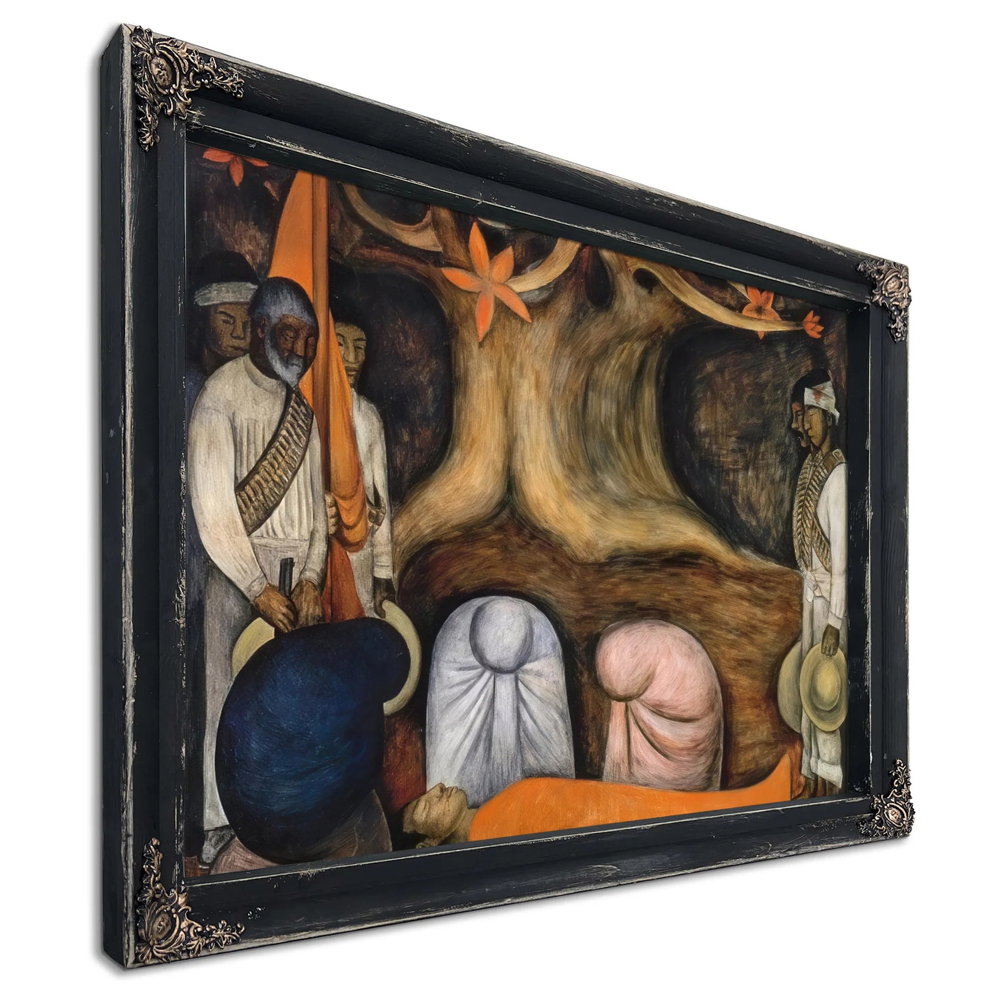 Revolution Germination The Flowering Of The Revolution By Diego Rivera Fine Art Print