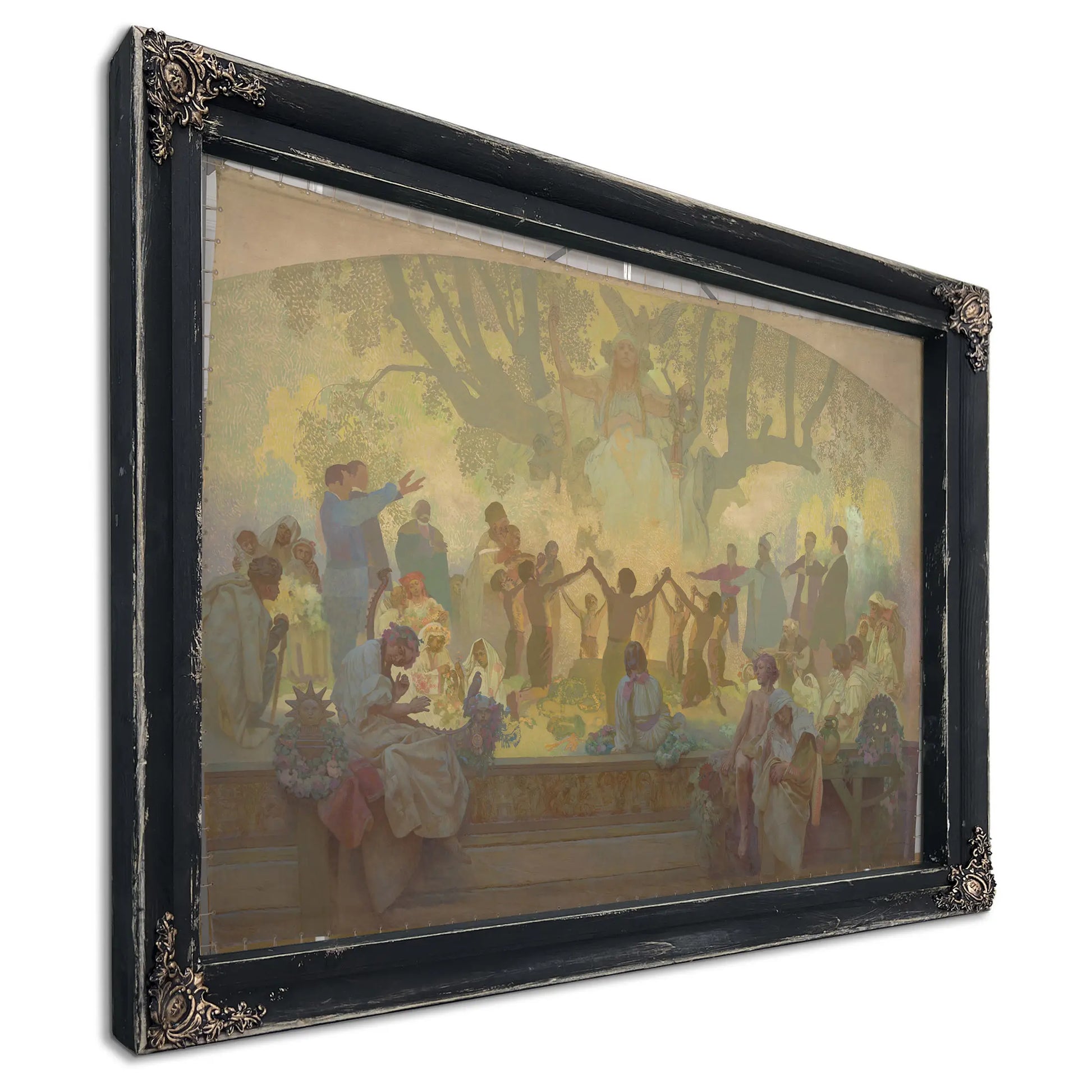 The Oath Of Omladina by Alphonse Mucha