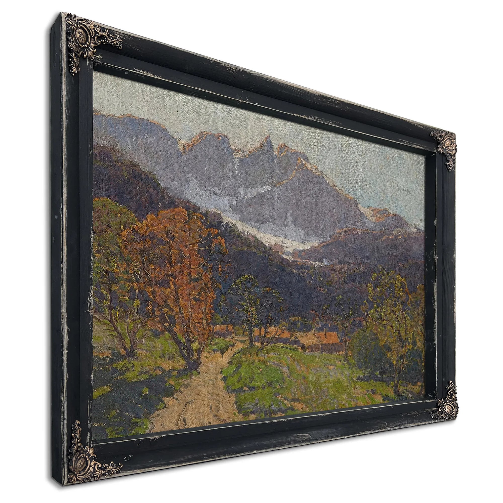 A Road To Alpine Homes By Edgar Payne Fine Art Print