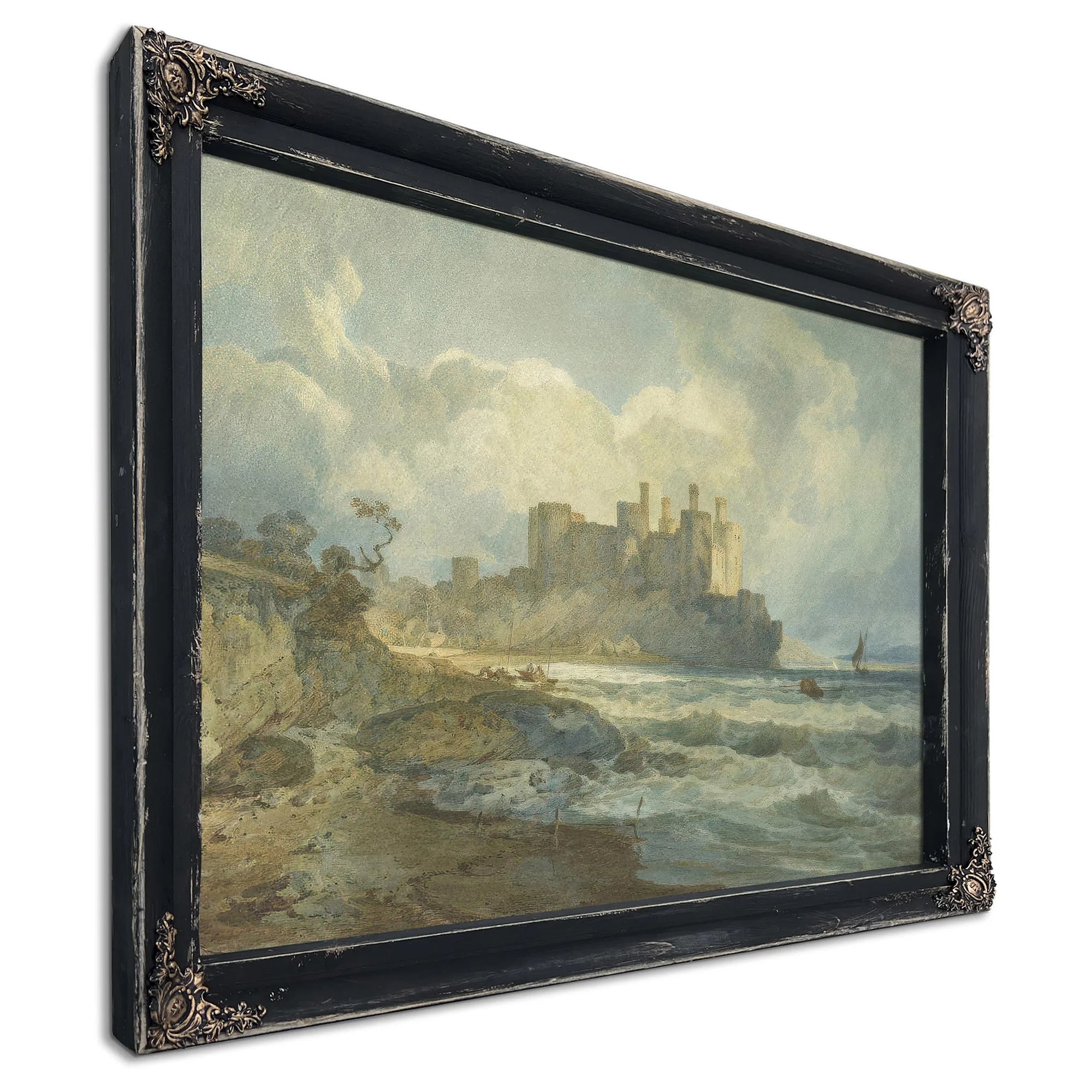 Conway Castle North Wales by Joseph Mallord William Turner Fine Art Print